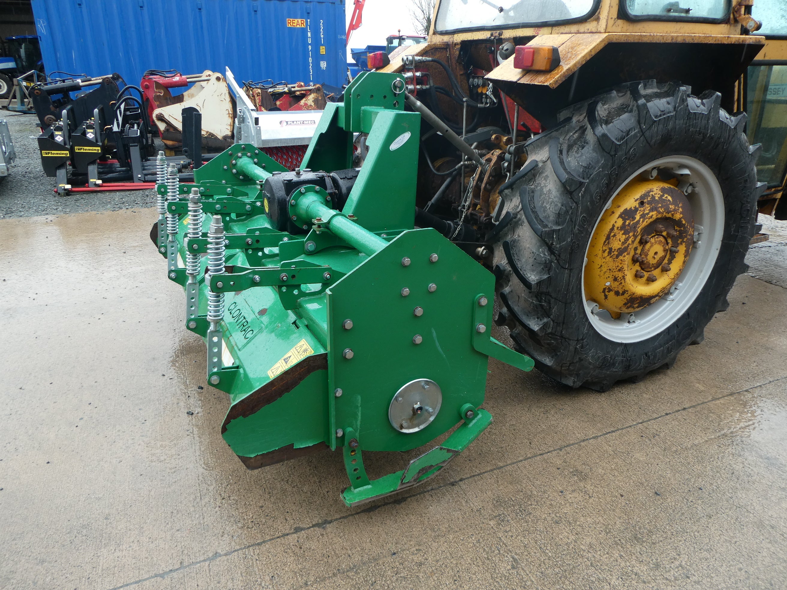 Tractor PTO Rotavator