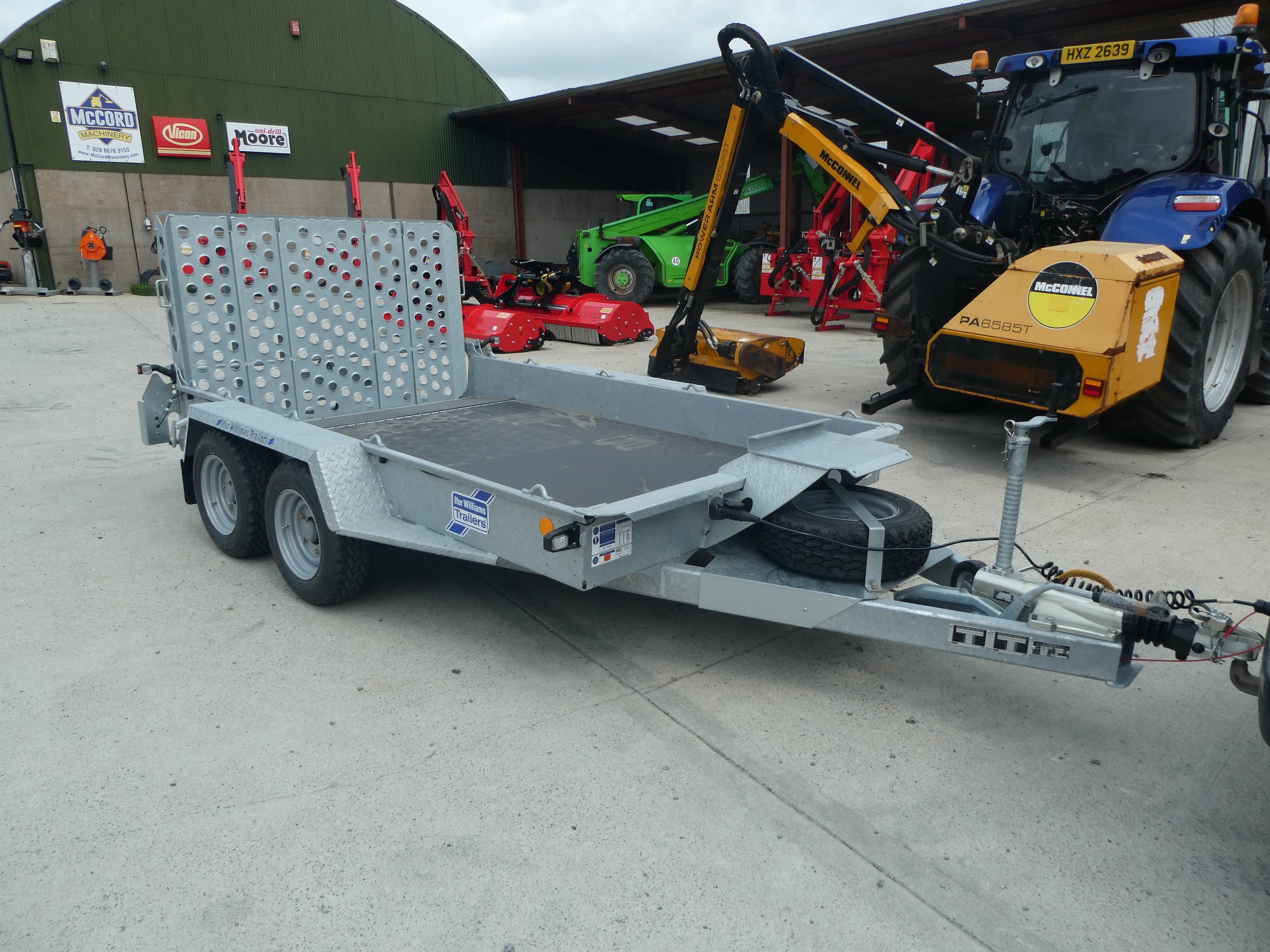 Ifor Williams GH106 Plant trailer