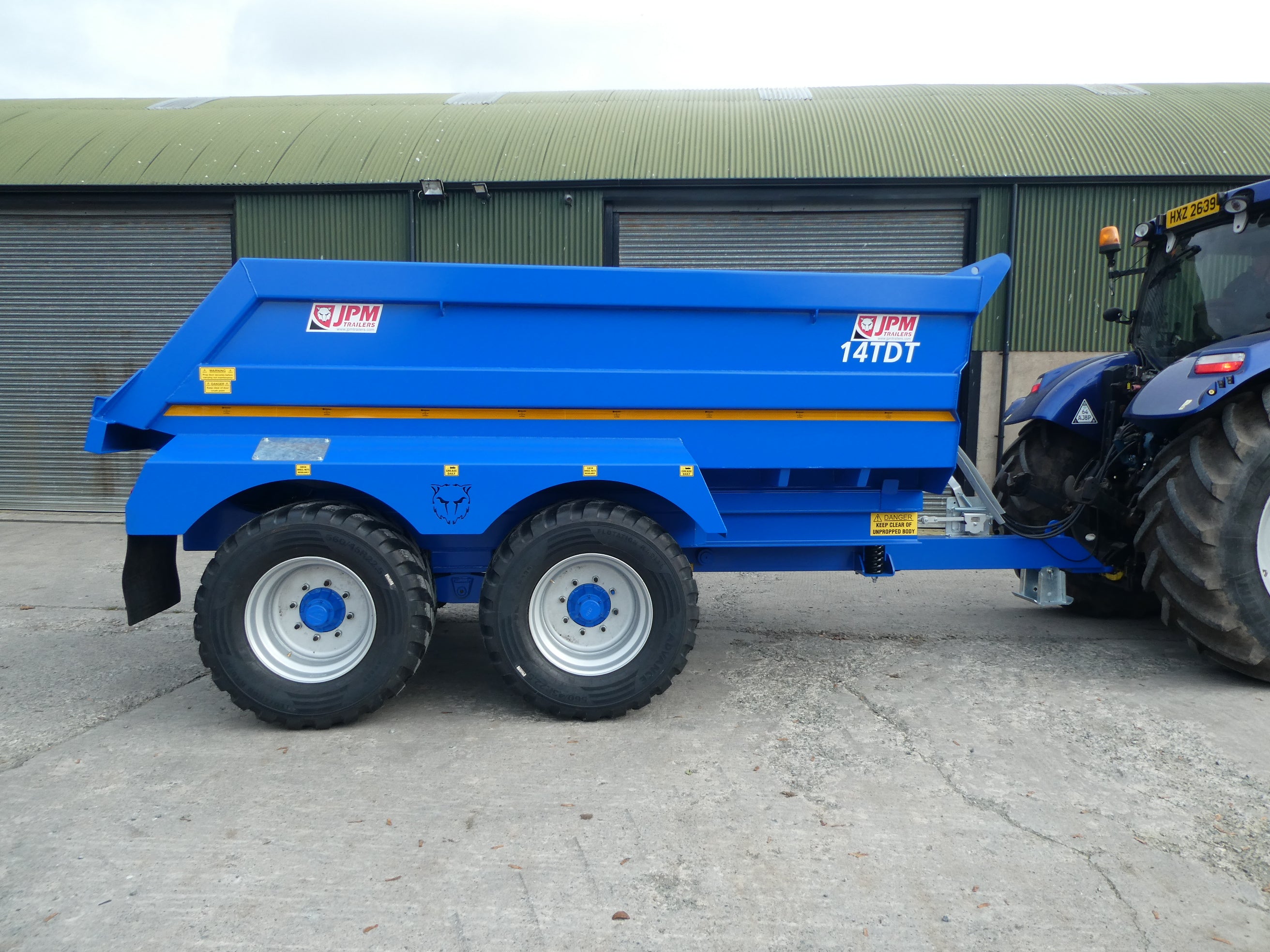 JPM 14 ton dump trailer