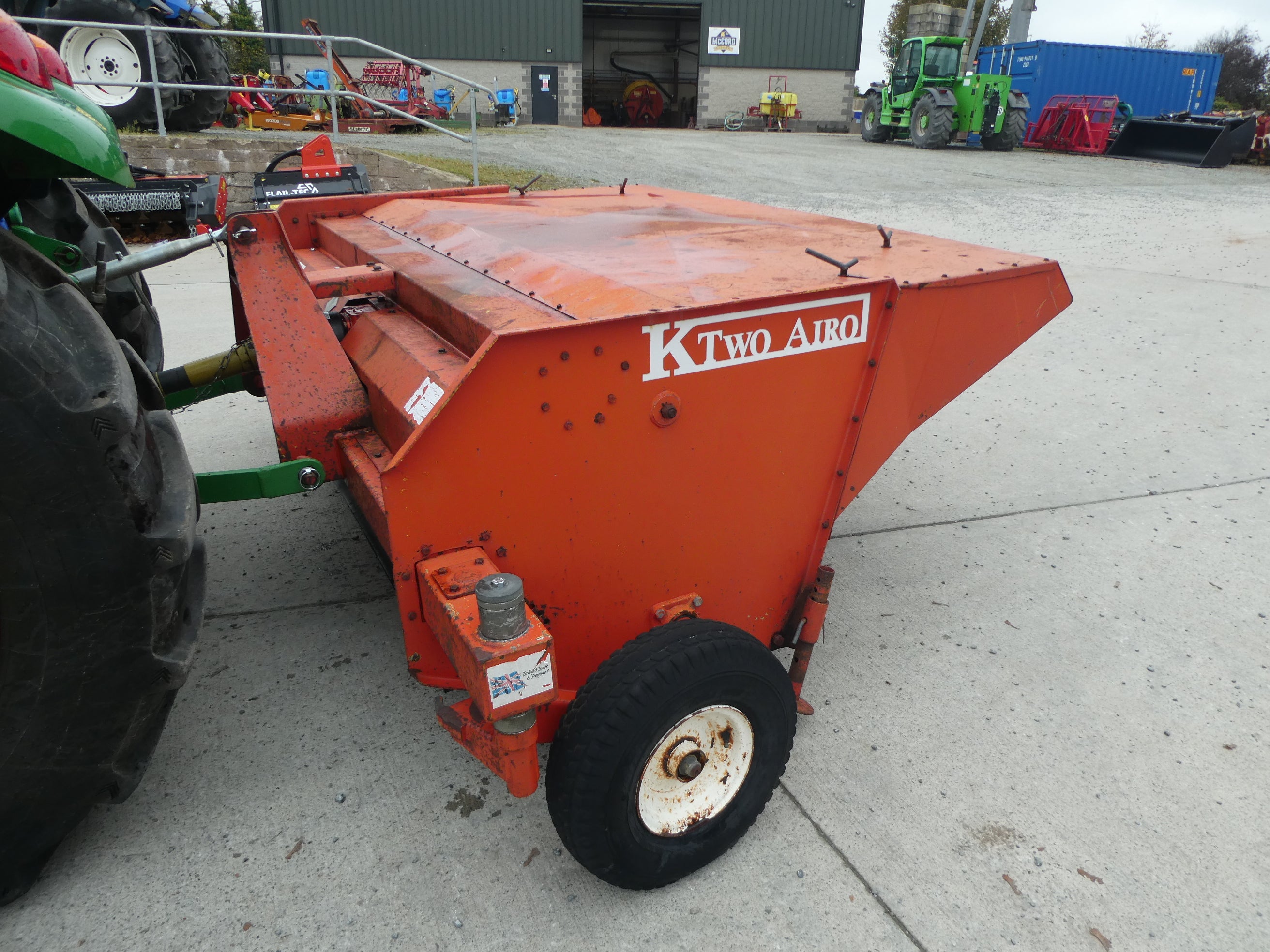 K2 silage/straw wilter
