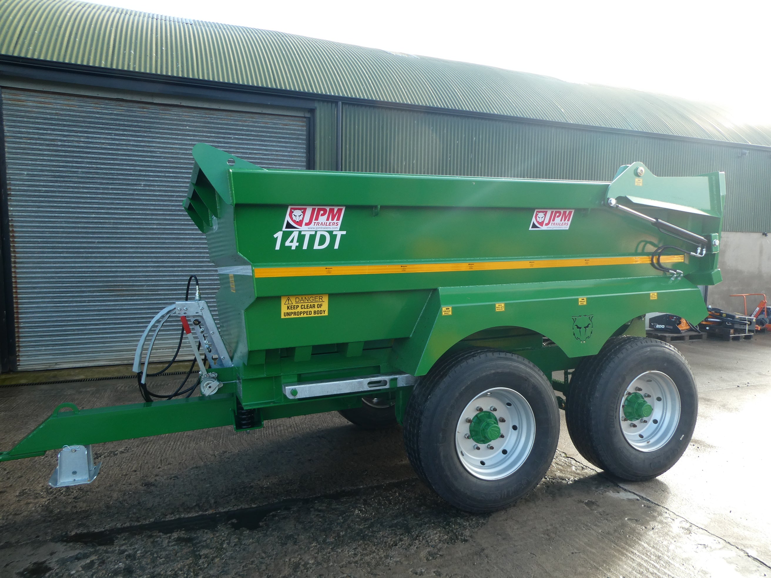 JPM 14 ton dump trailer