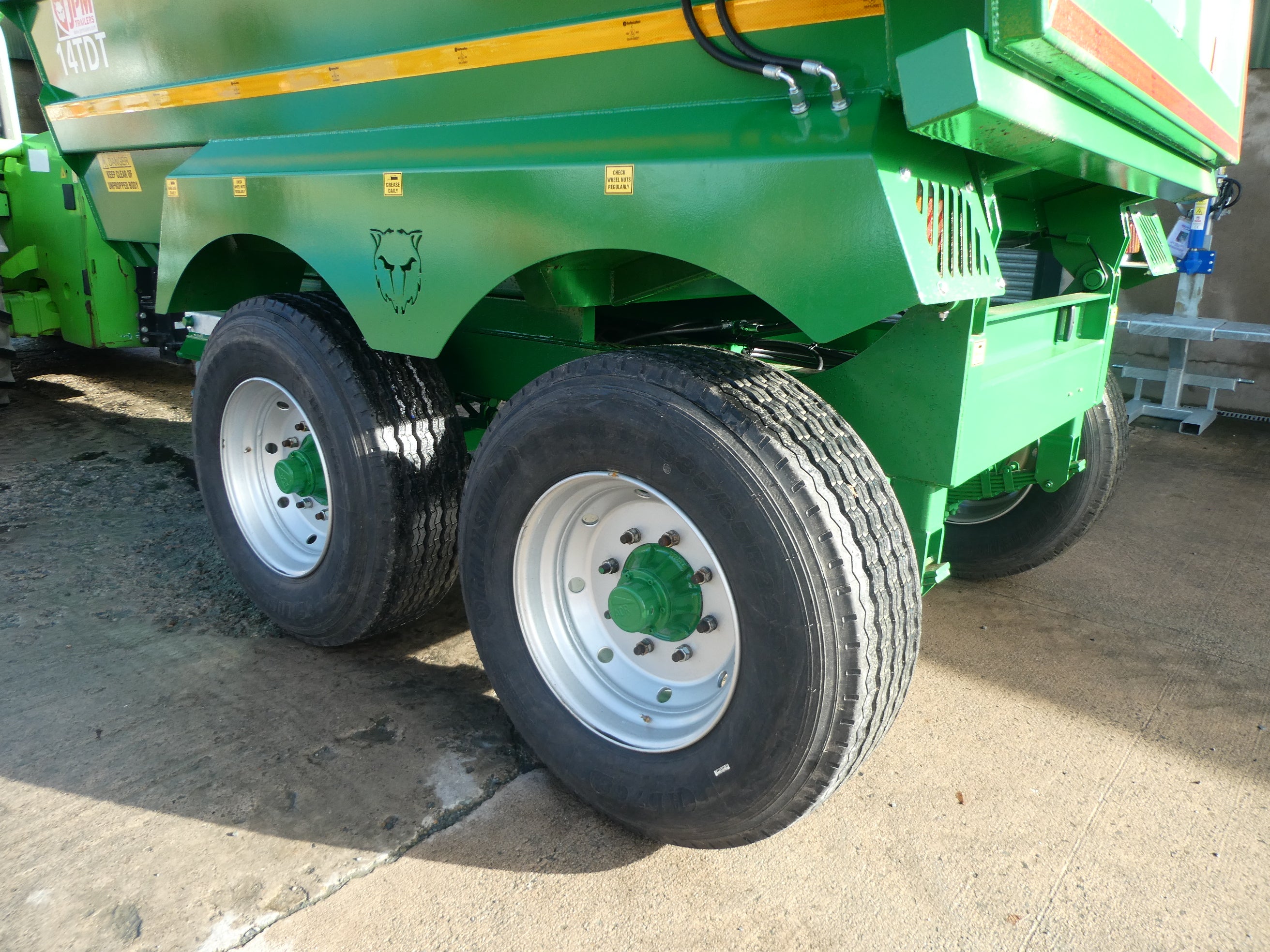 JPM 14 ton dump trailer