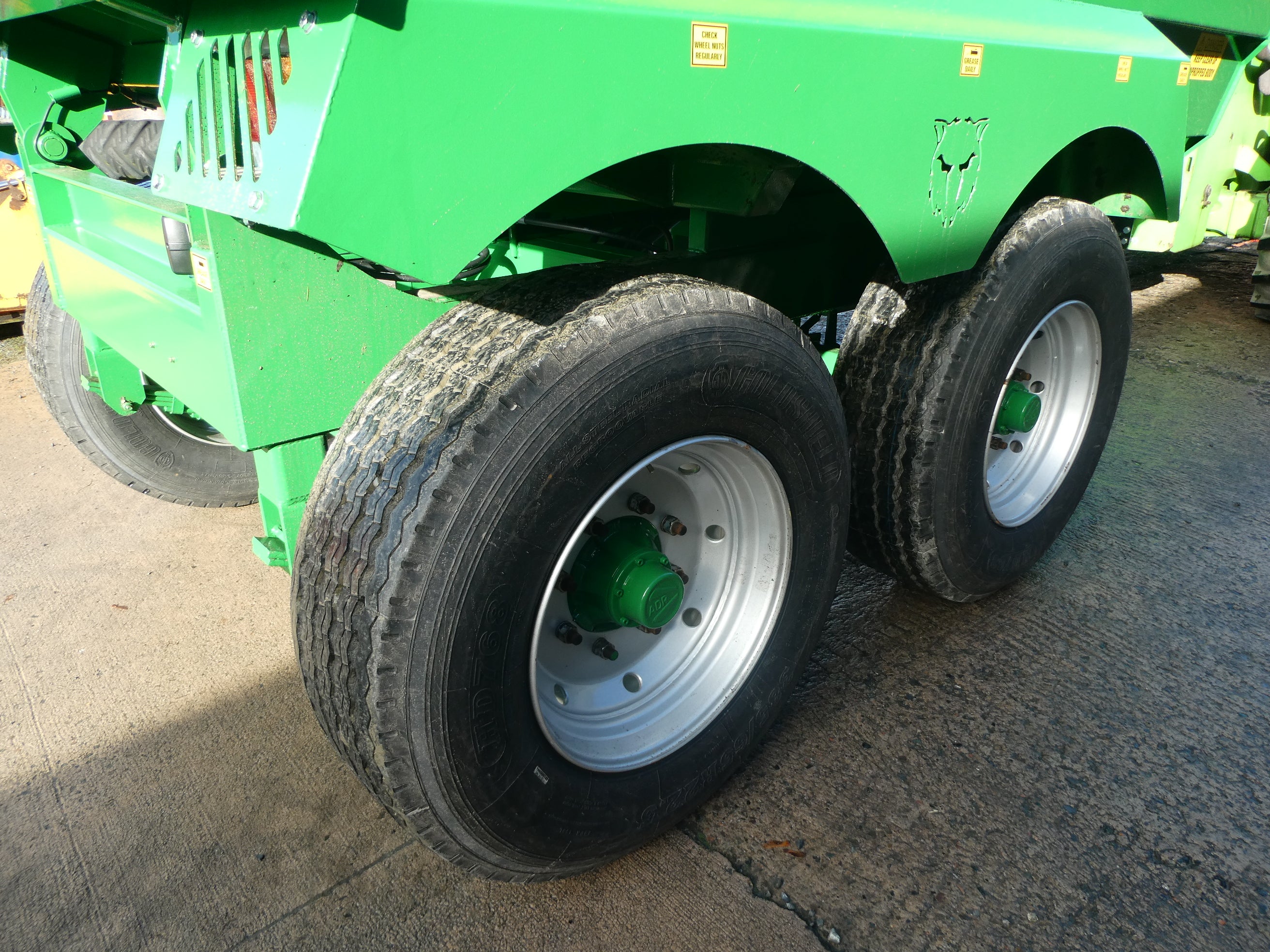 JPM 14 ton dump trailer