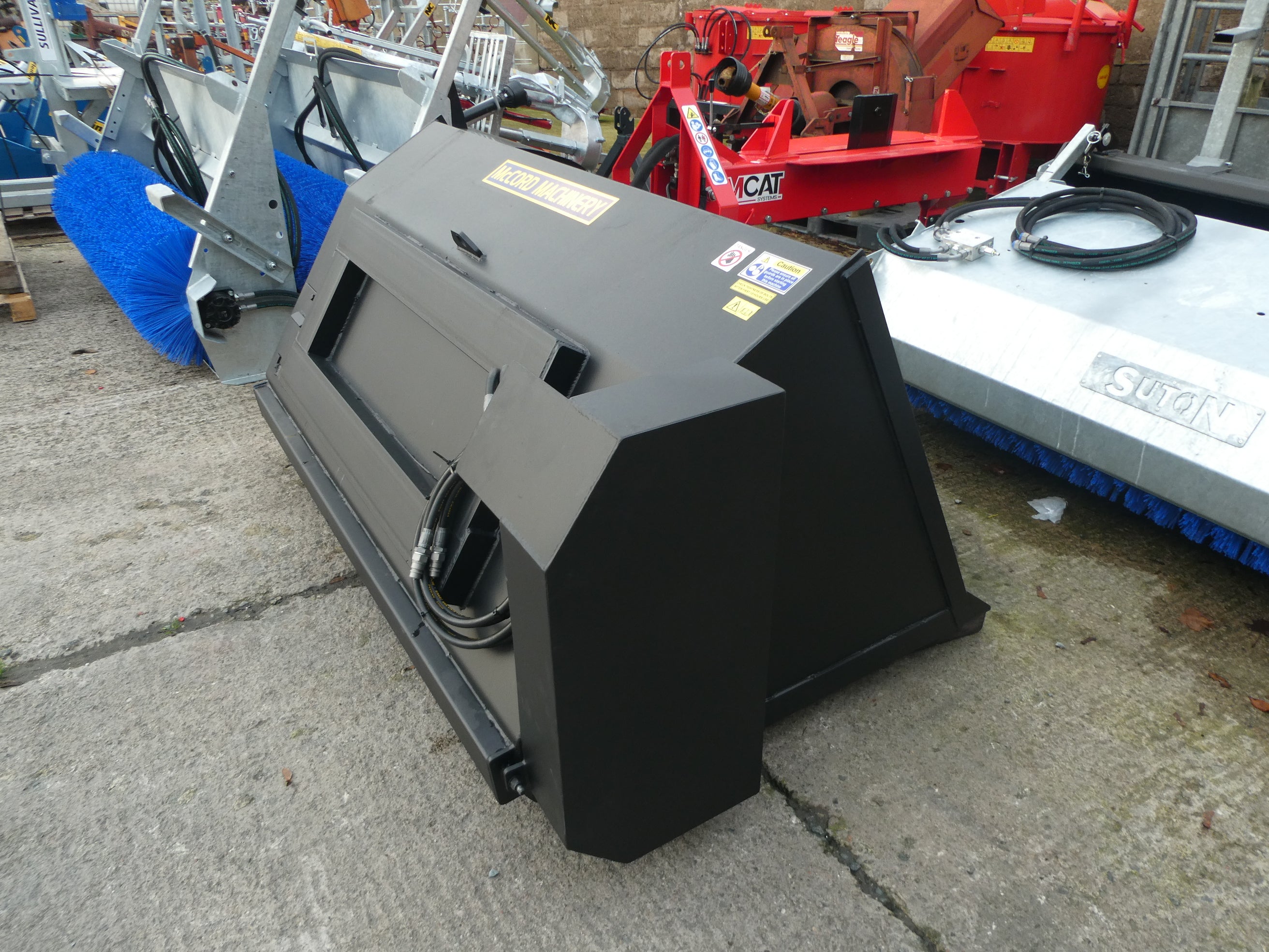 Loader Bucket Beet Chopper