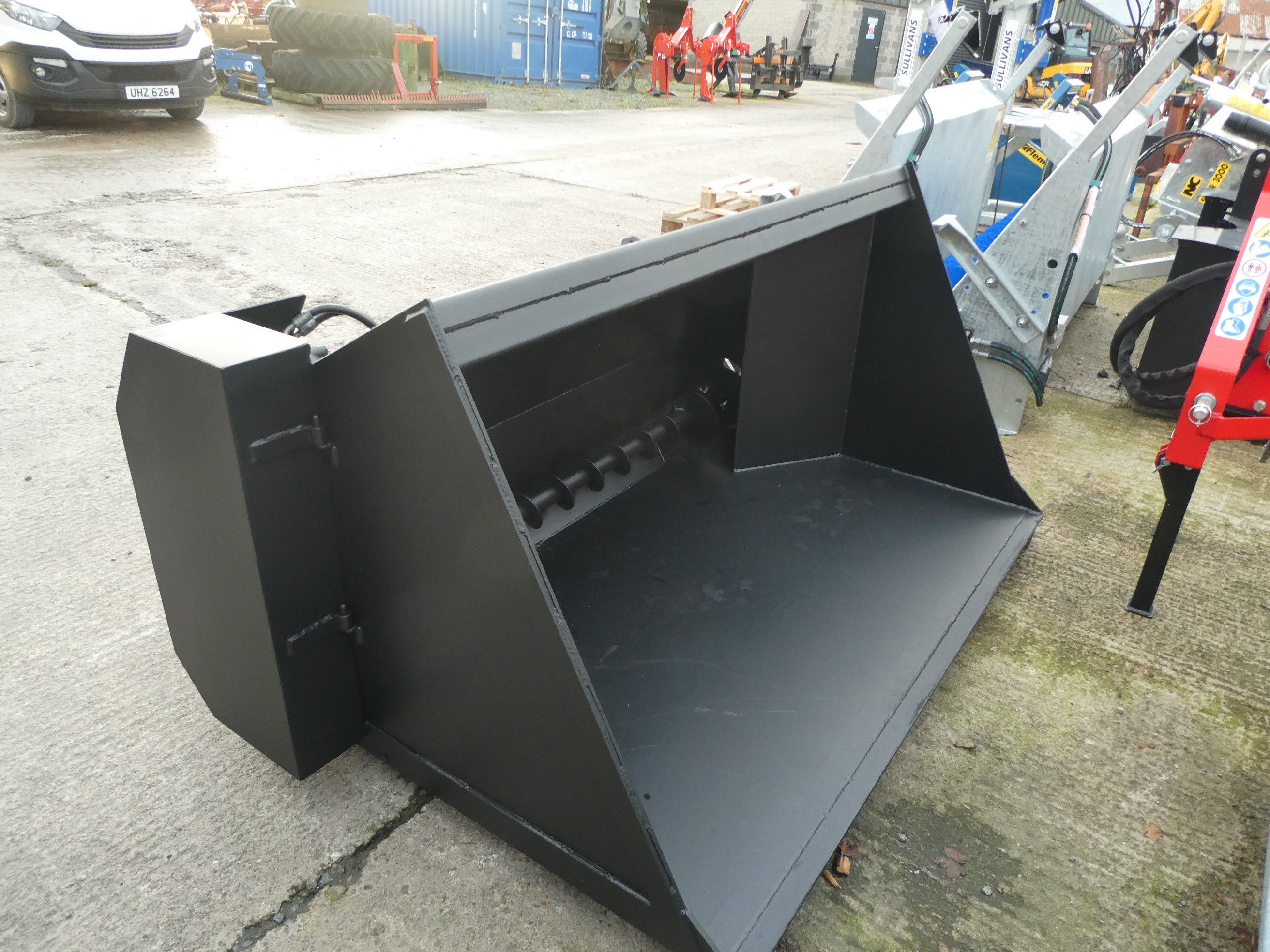 Loader Bucket Beet Chopper