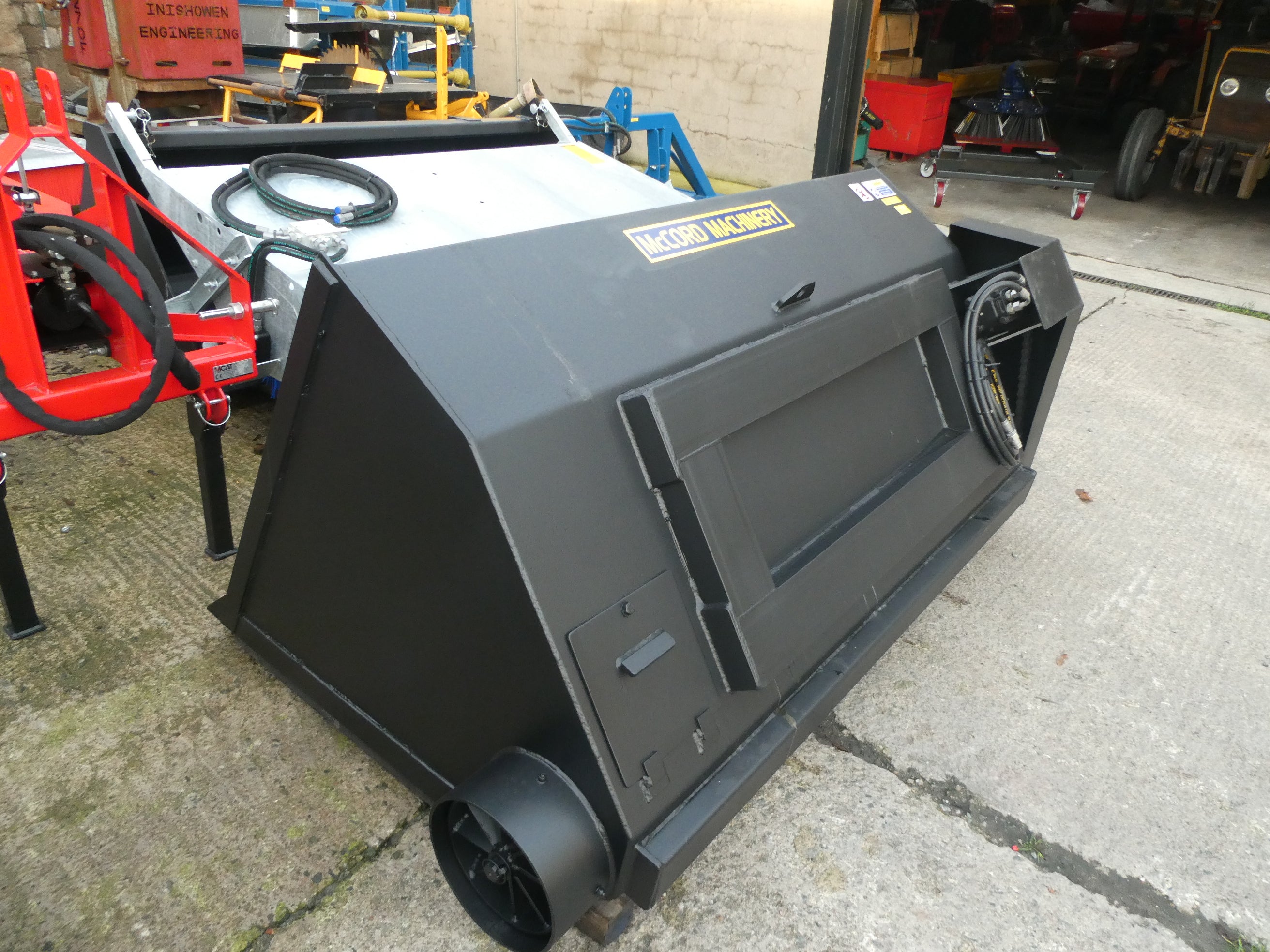 Loader Bucket Beet Chopper