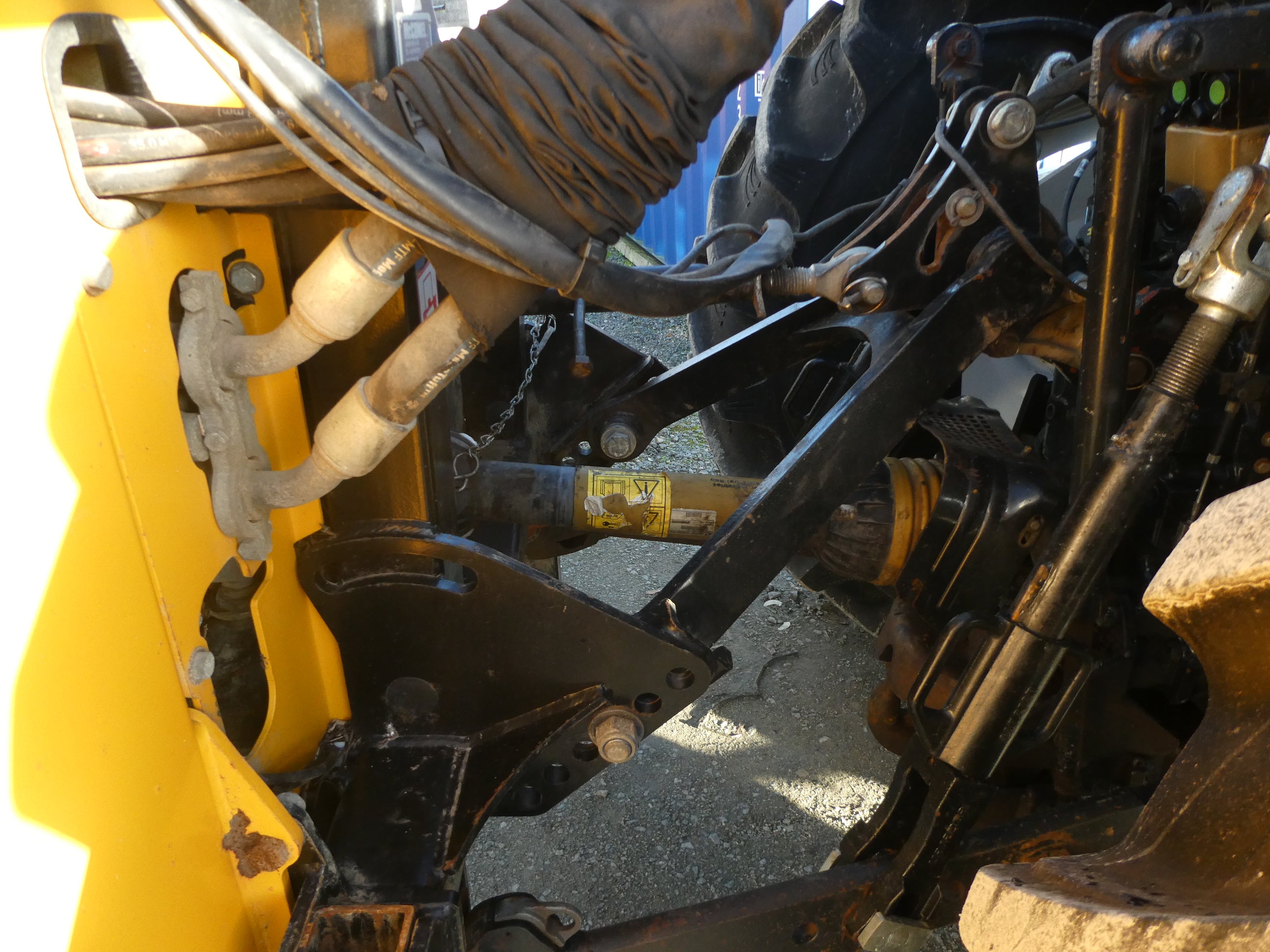 2020 McConnel PA6070 Hedgecutter waiting to be checked over