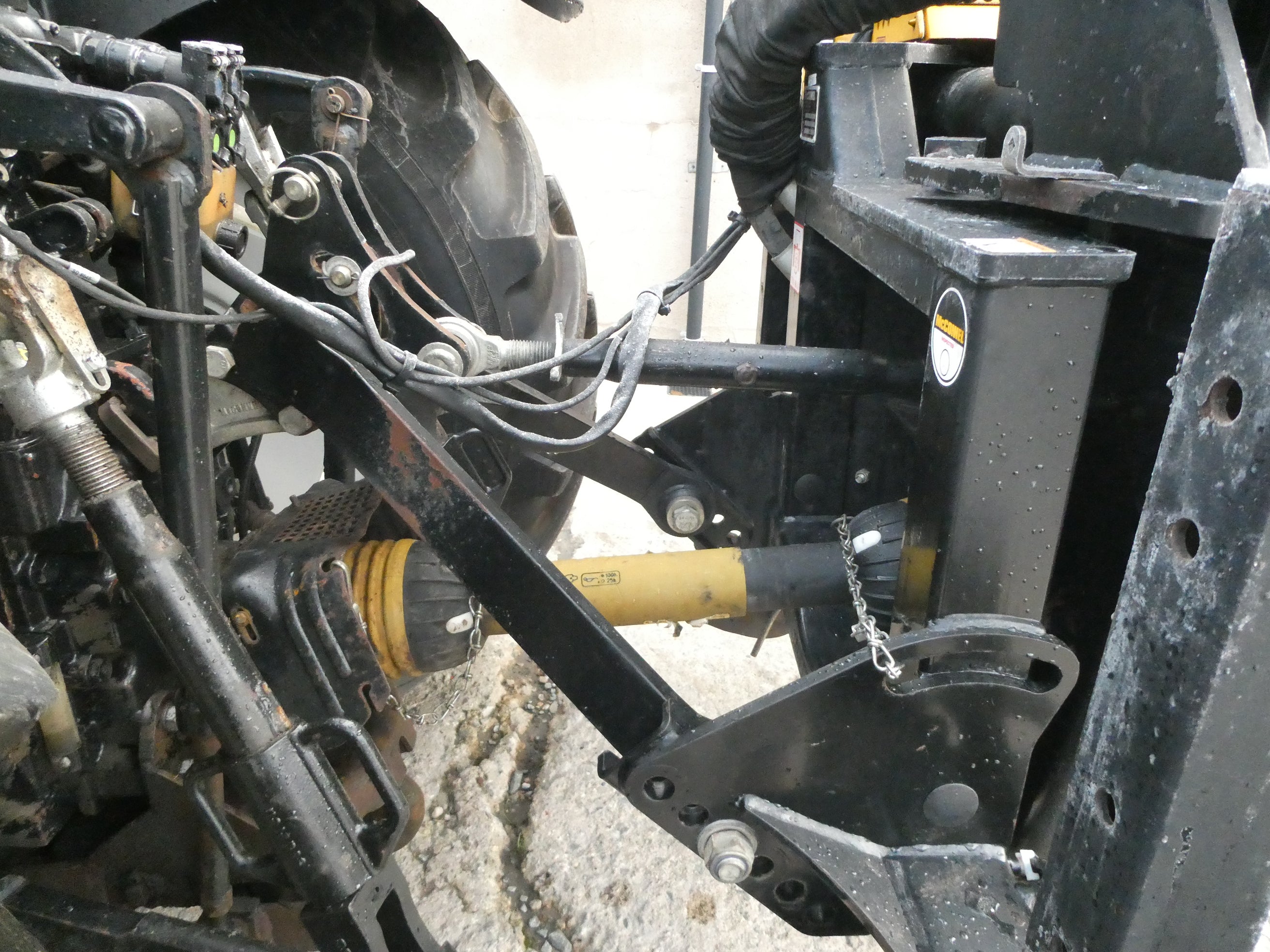 2020 McConnel PA6070 Hedgecutter waiting to be checked over