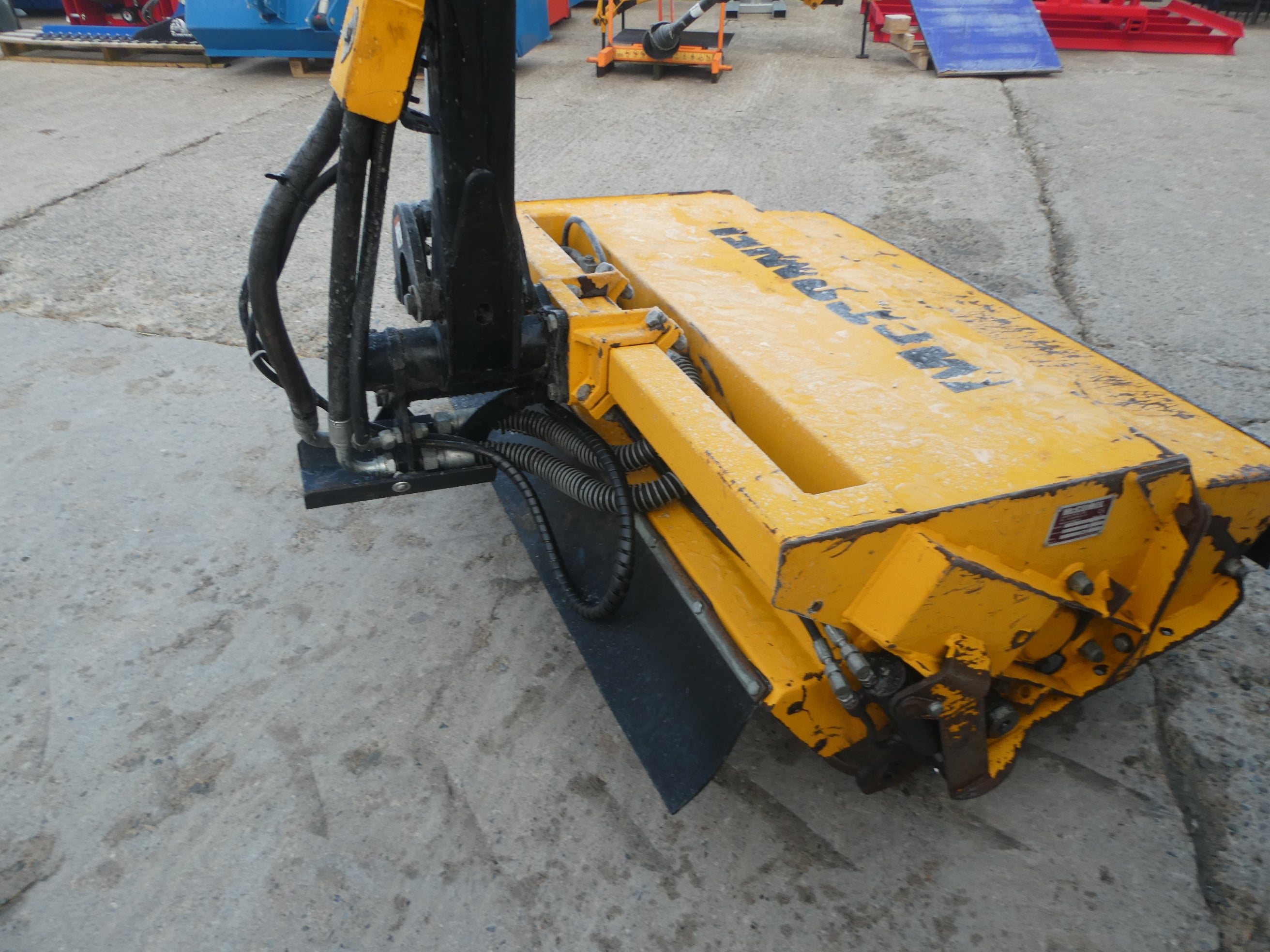 2020 McConnel PA6070 Hedgecutter waiting to be checked over