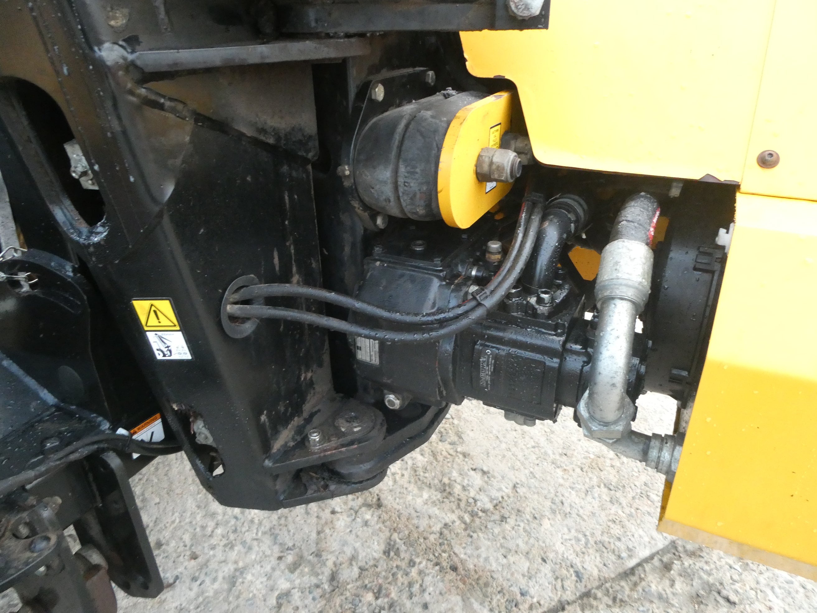 2020 McConnel PA6070 Hedgecutter waiting to be checked over