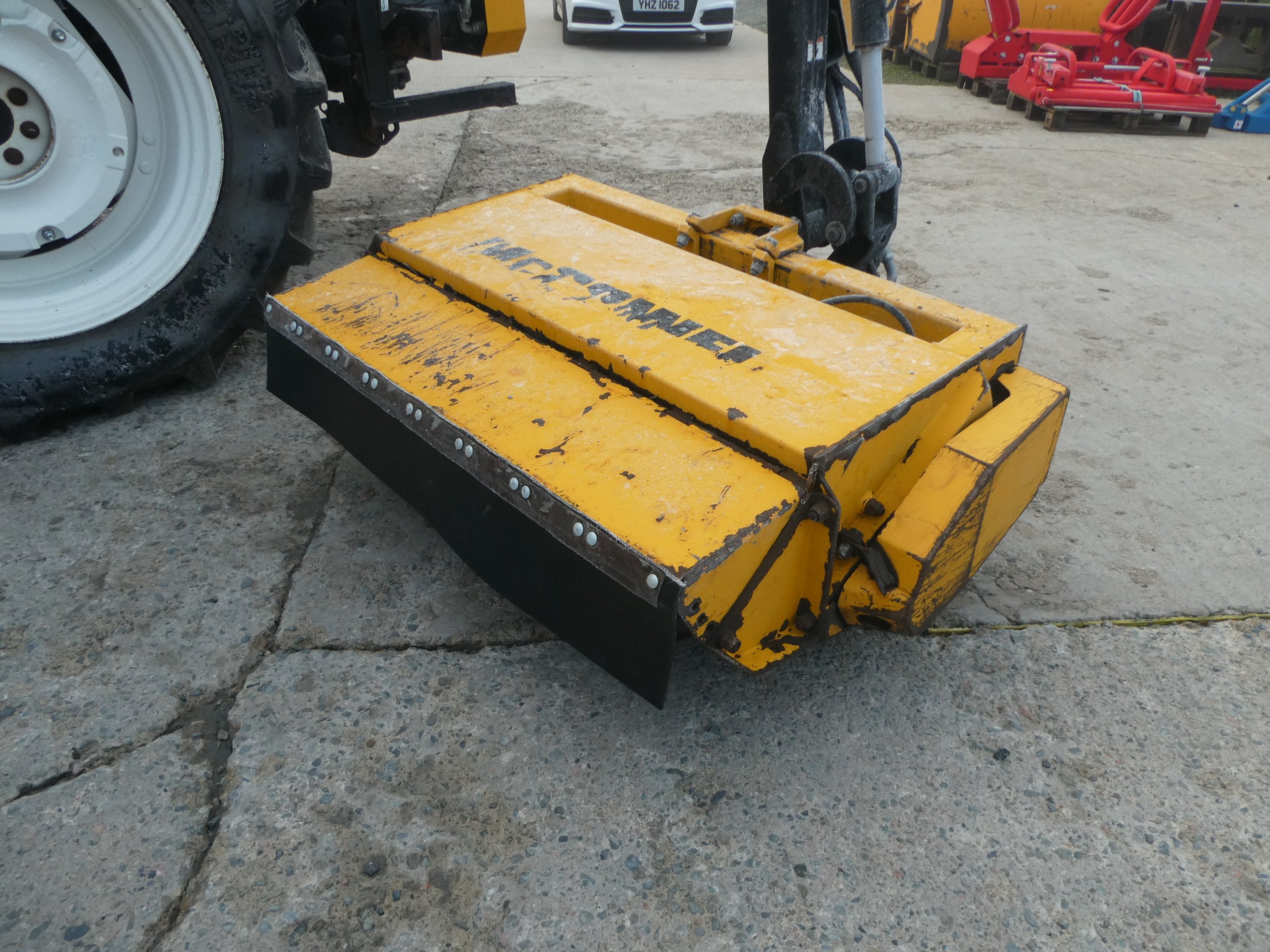 2020 McConnel PA6070 Hedgecutter waiting to be checked over