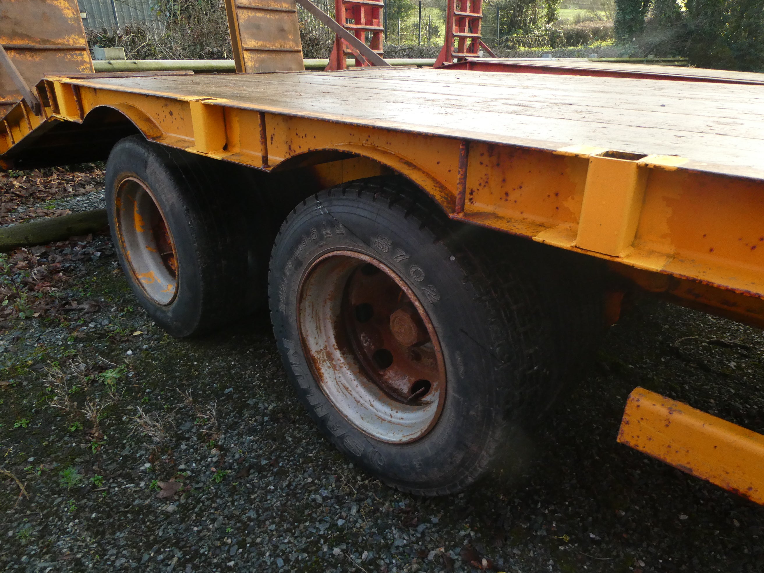 Used Tandem axle low loader