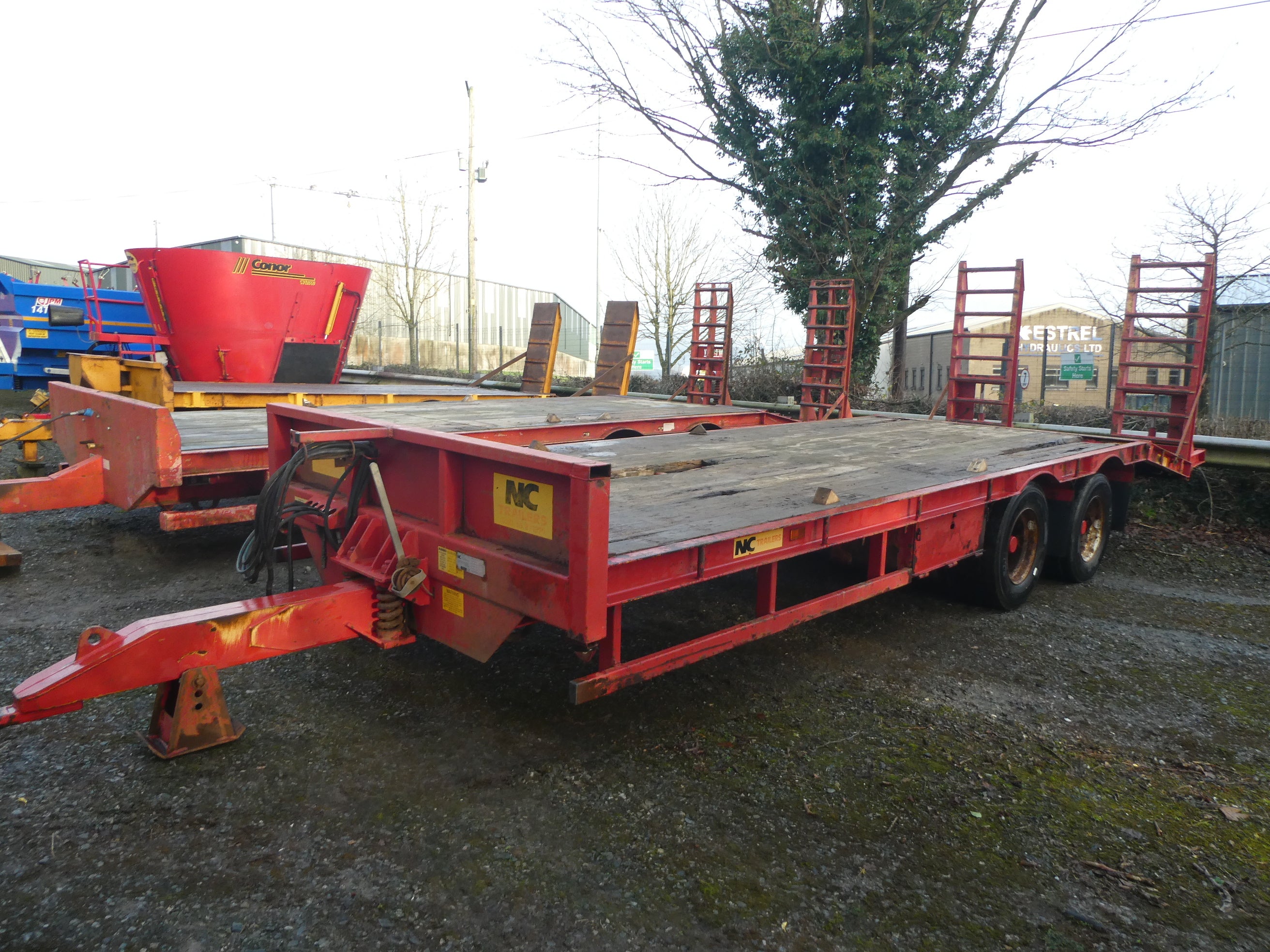 NC Used Tandem axle low loader