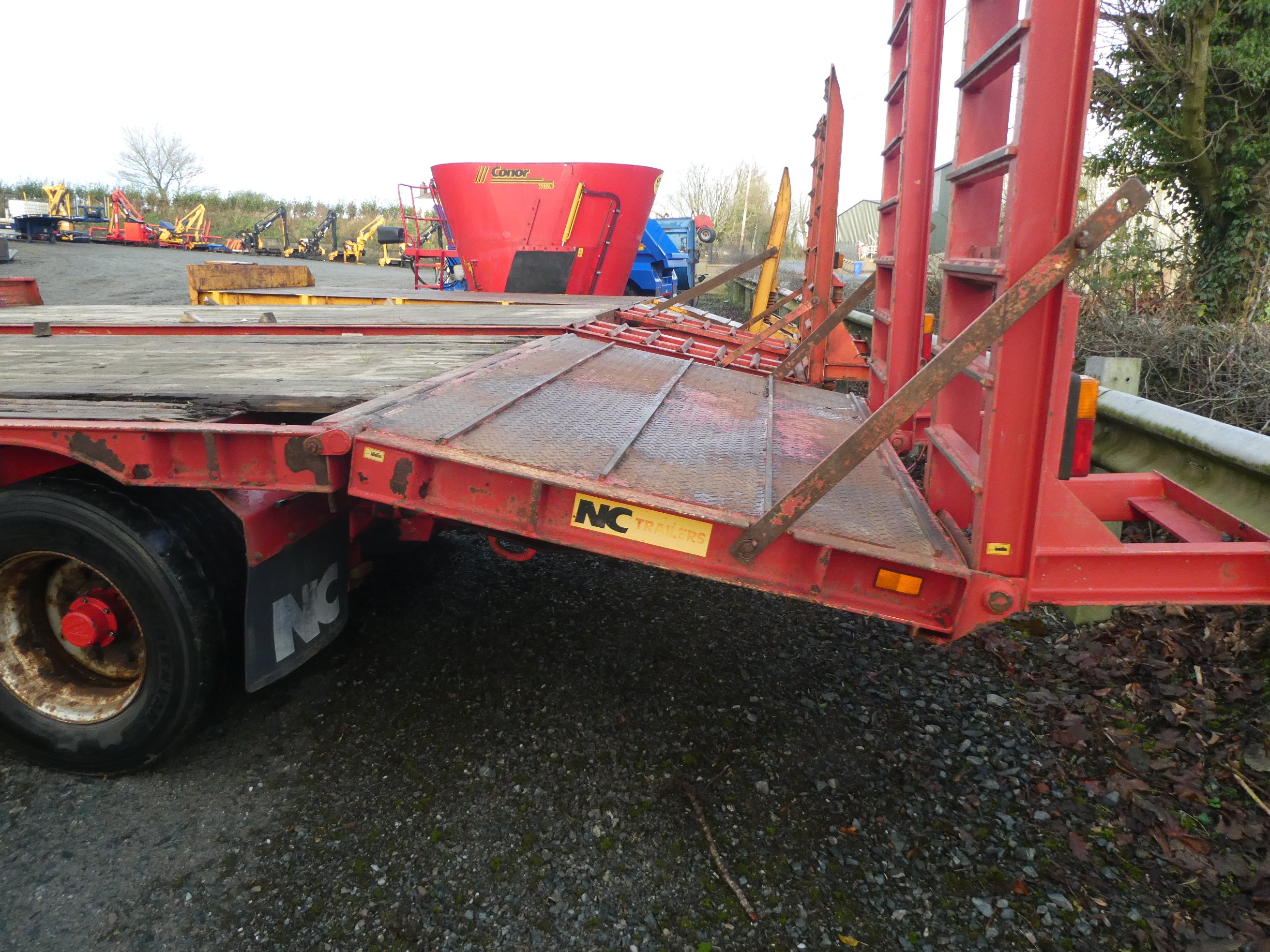 NC Used Tandem axle low loader