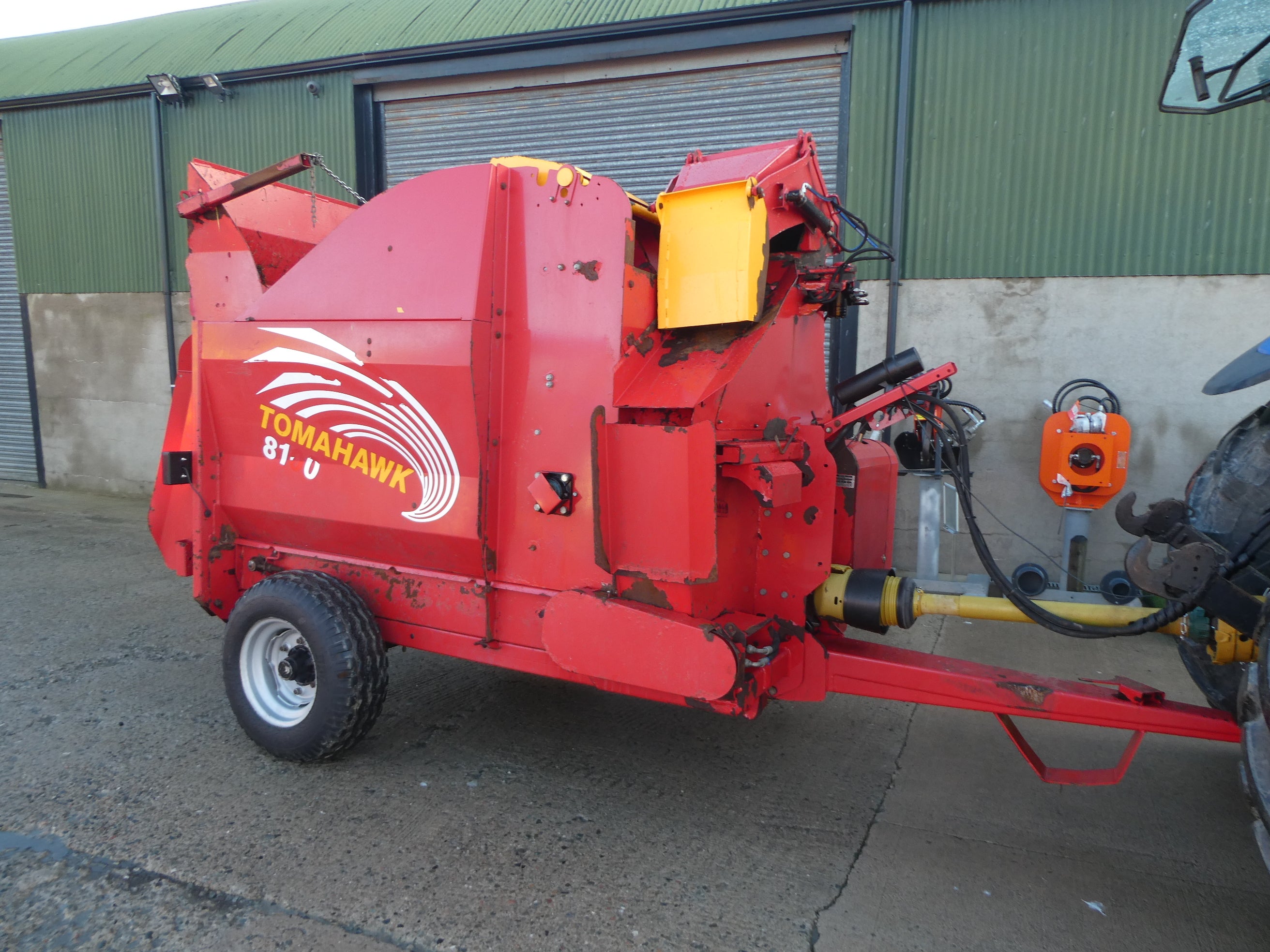 Teagle 8100 Silage/straw Shredder