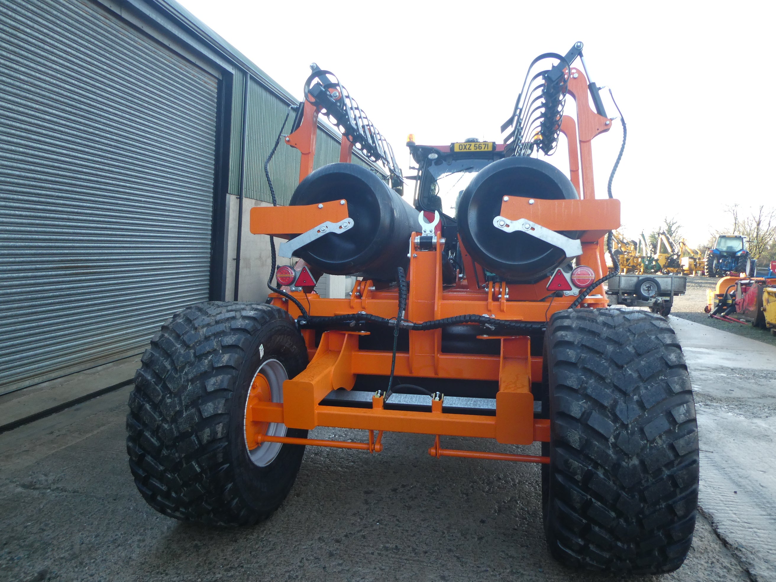 Terra Tech 630 land rollers with levelling boards