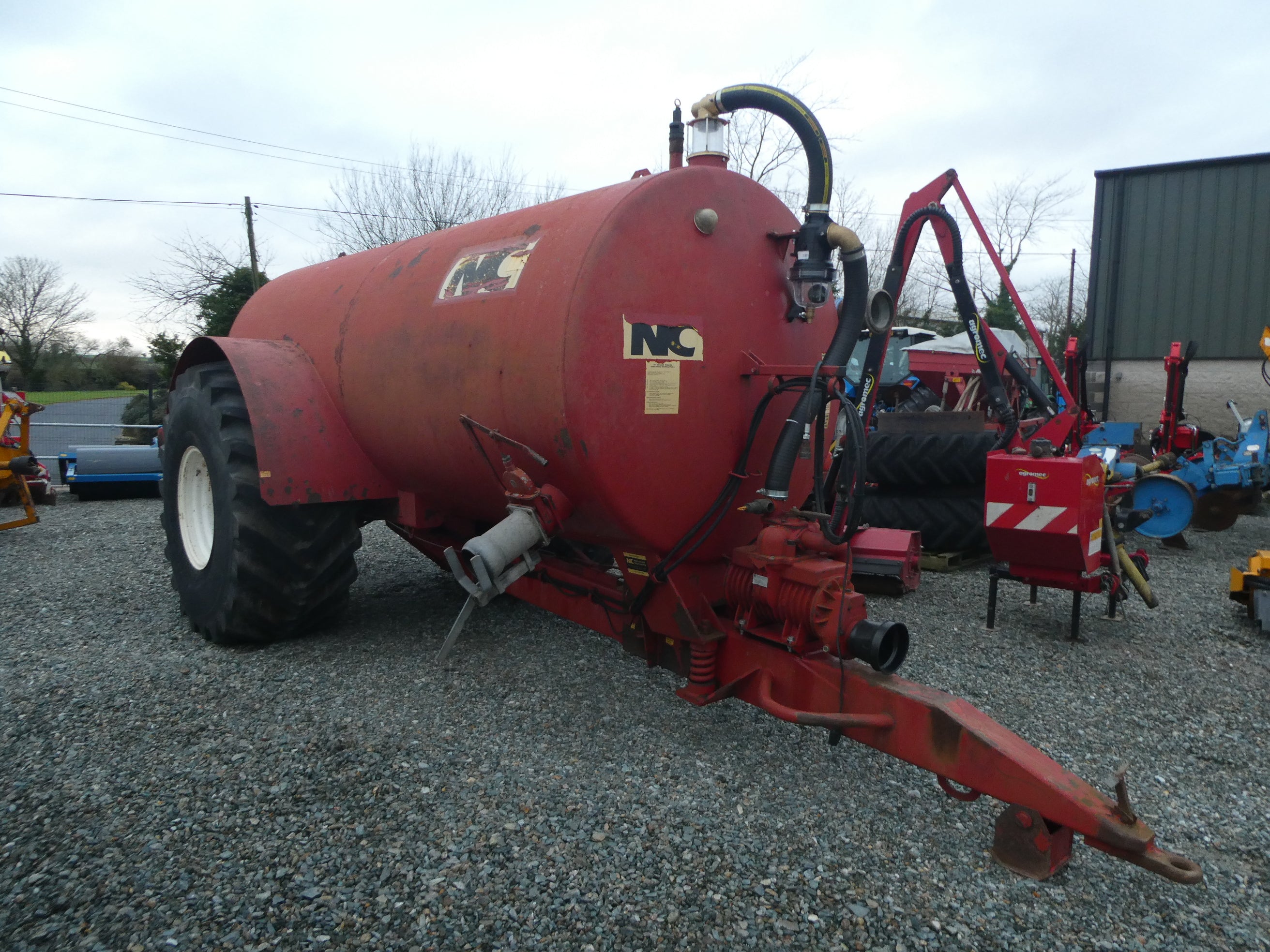NC 2000 Gallon Slurry tanker