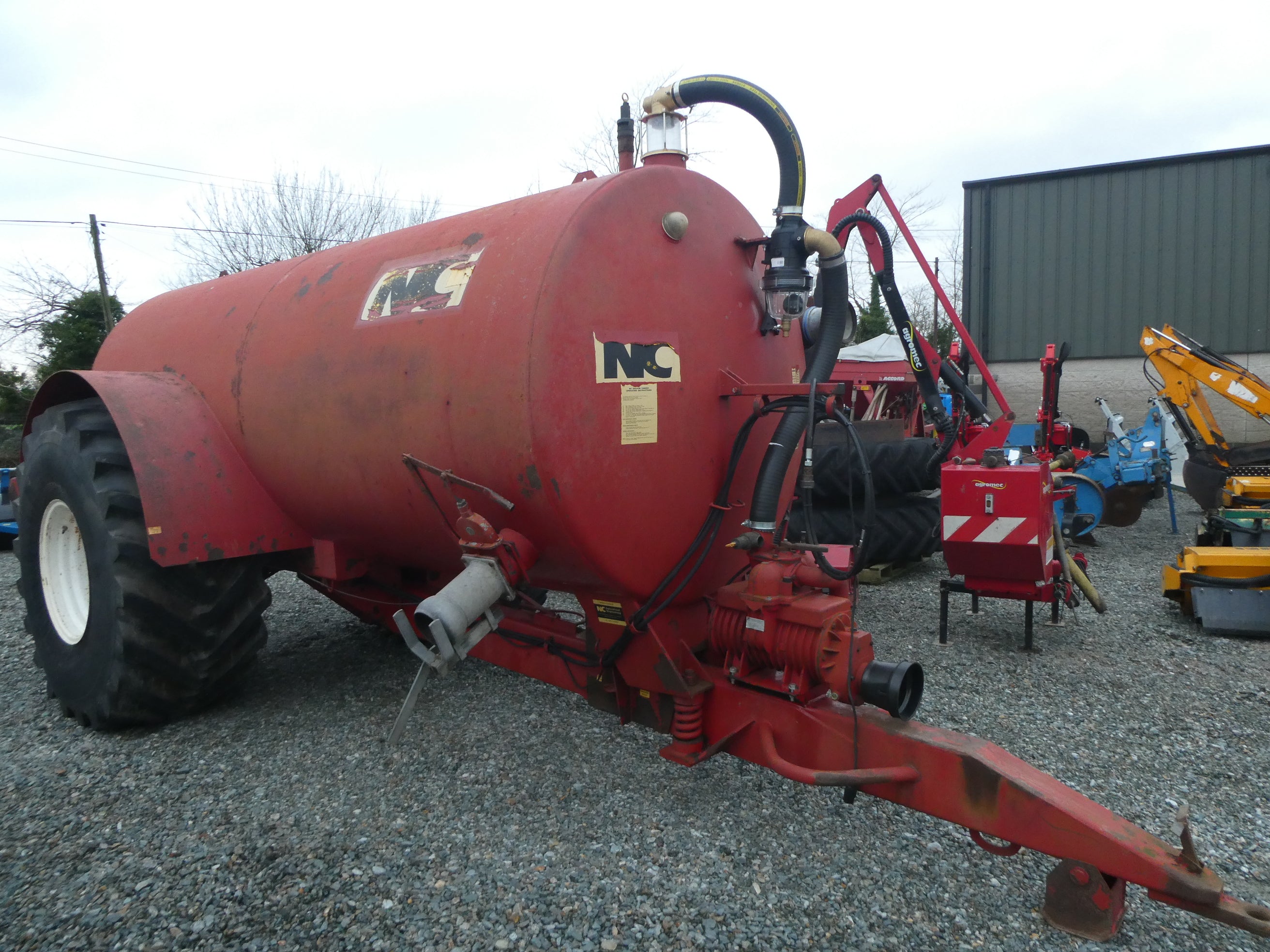 NC 2000 Gallon Slurry tanker