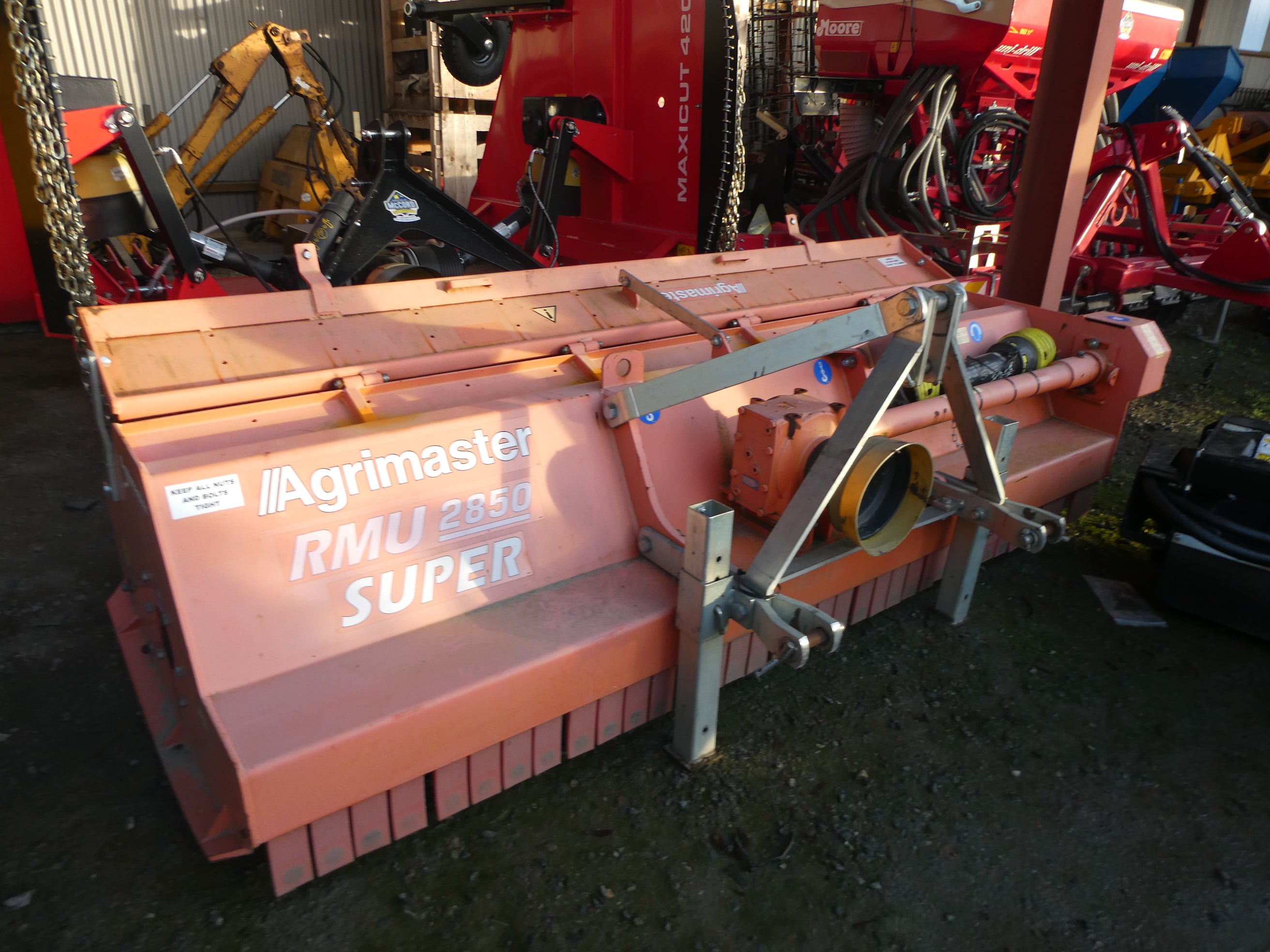 Used Agrimaster RMU Flail Shredder