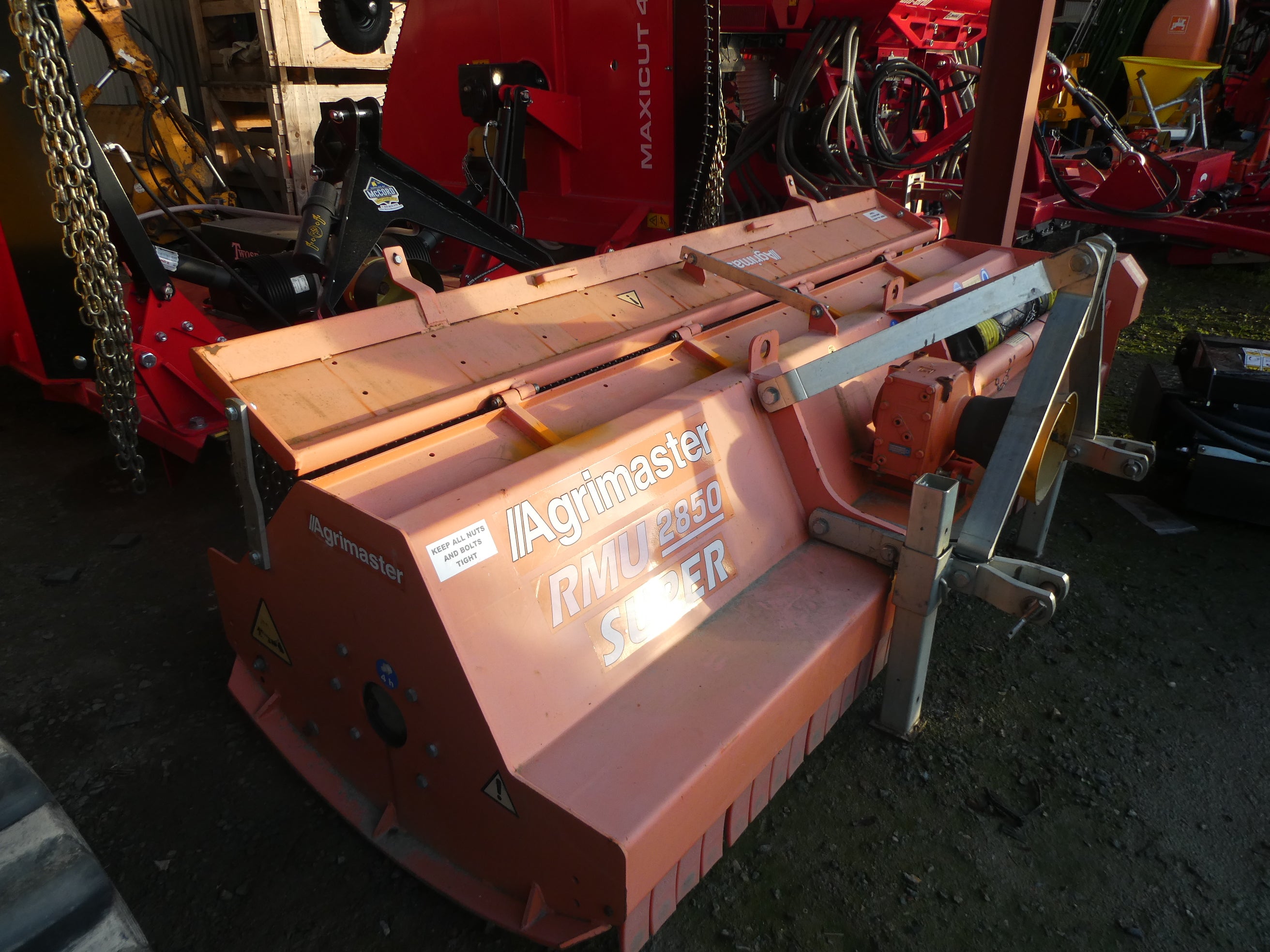 Used Agrimaster RMU Flail Shredder