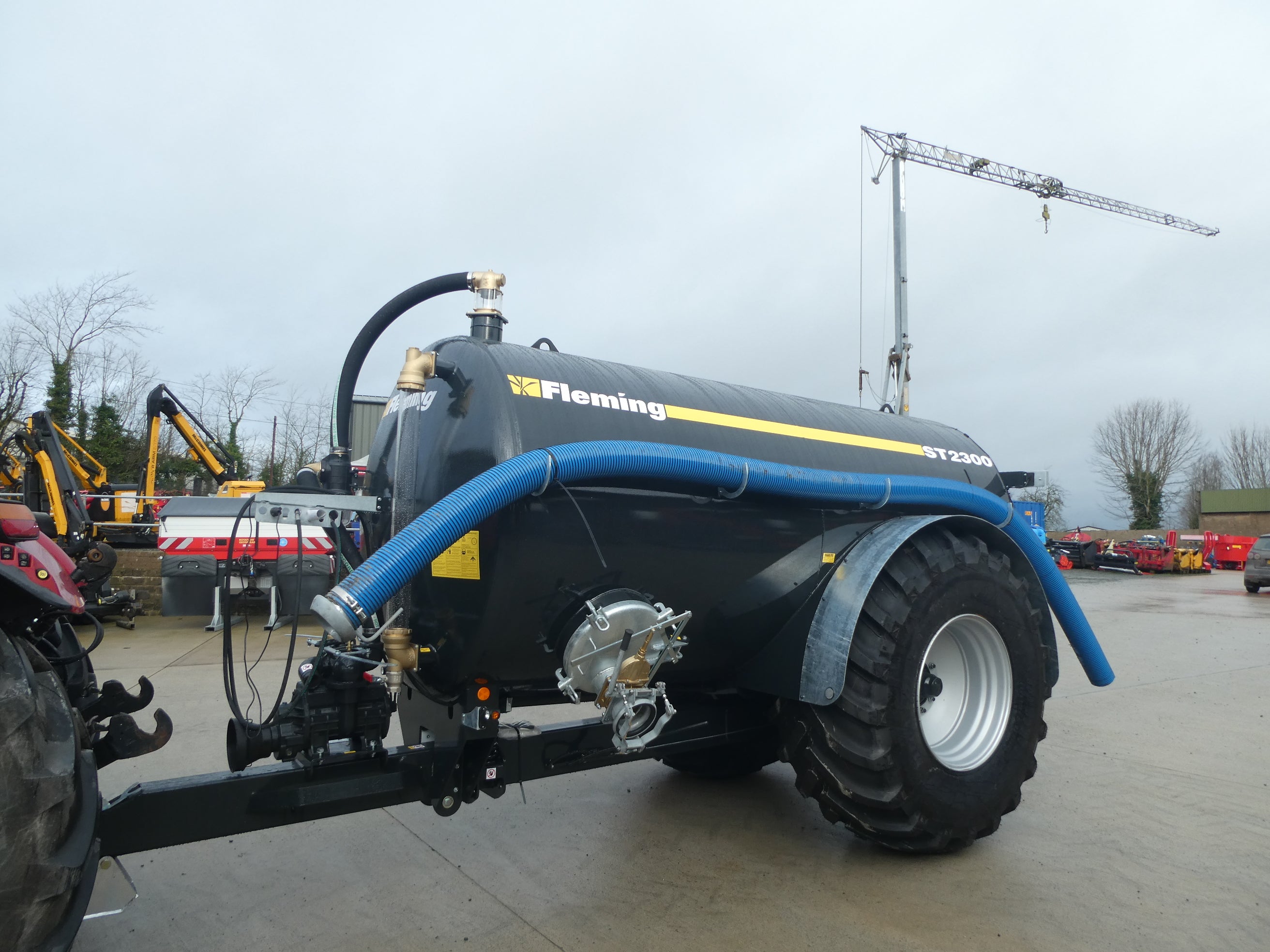 Fleming 2300 gallon Recessed Tanker