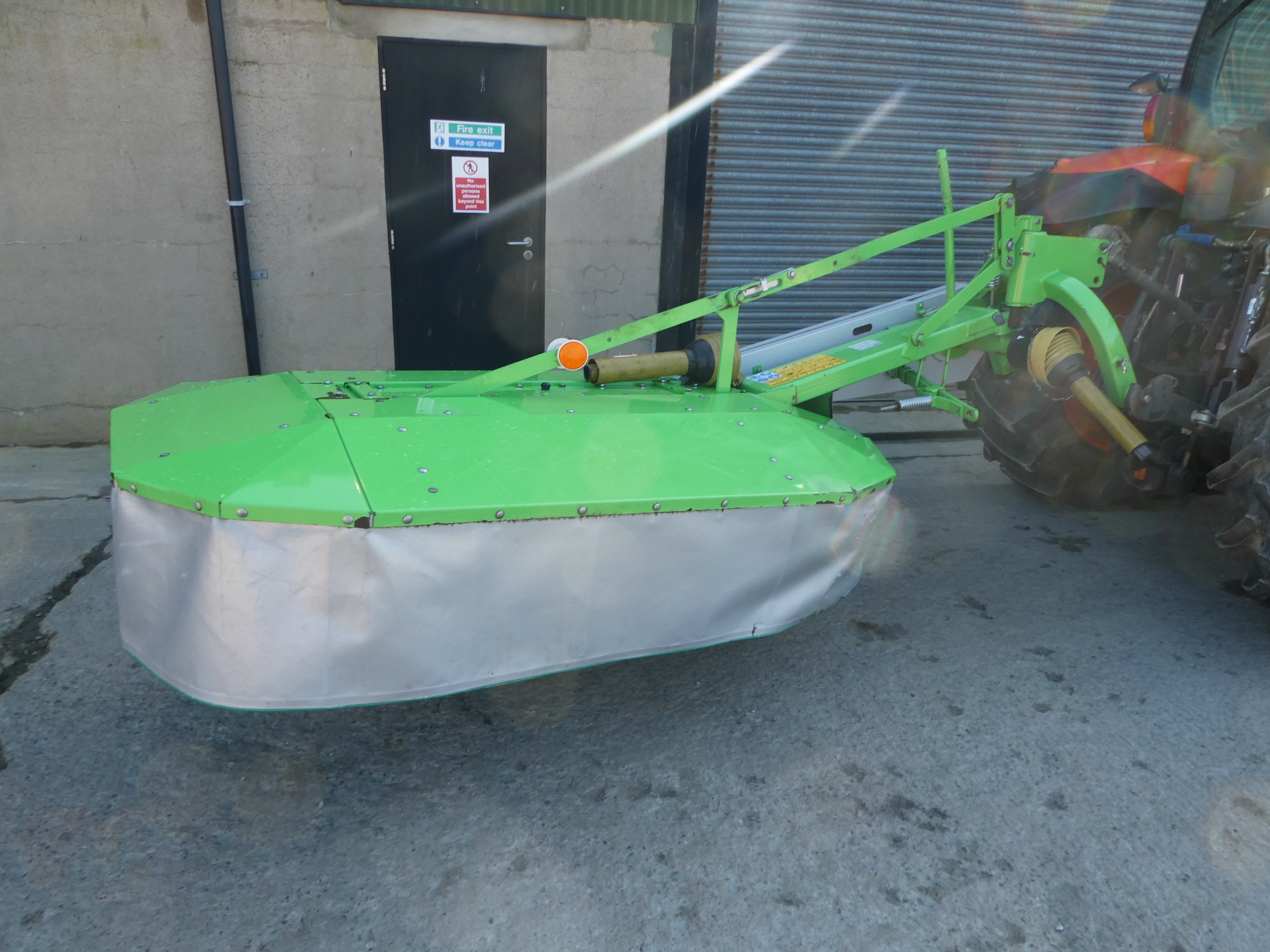 Talex 1.85m drum mower