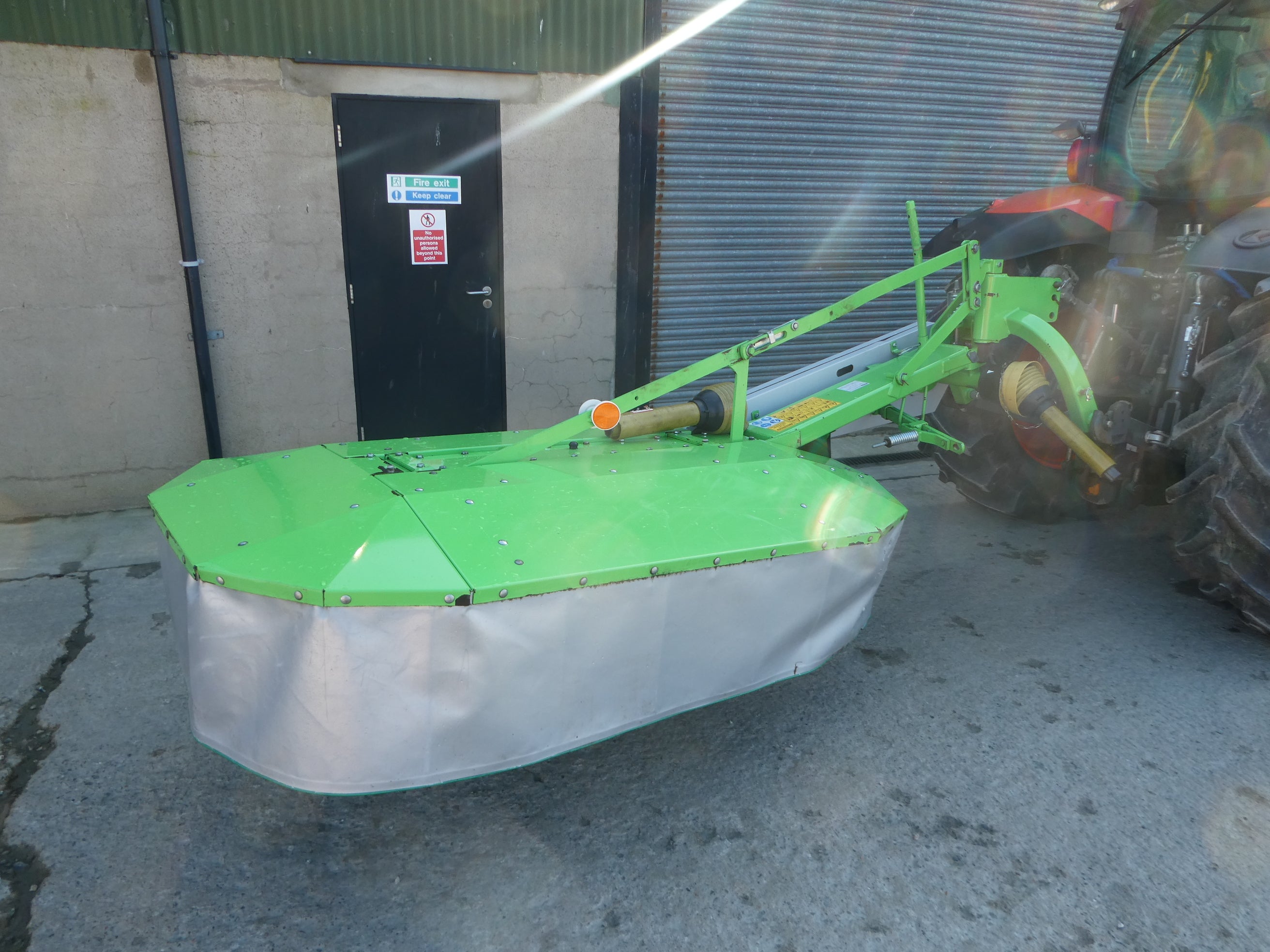 Talex 1.85m drum mower
