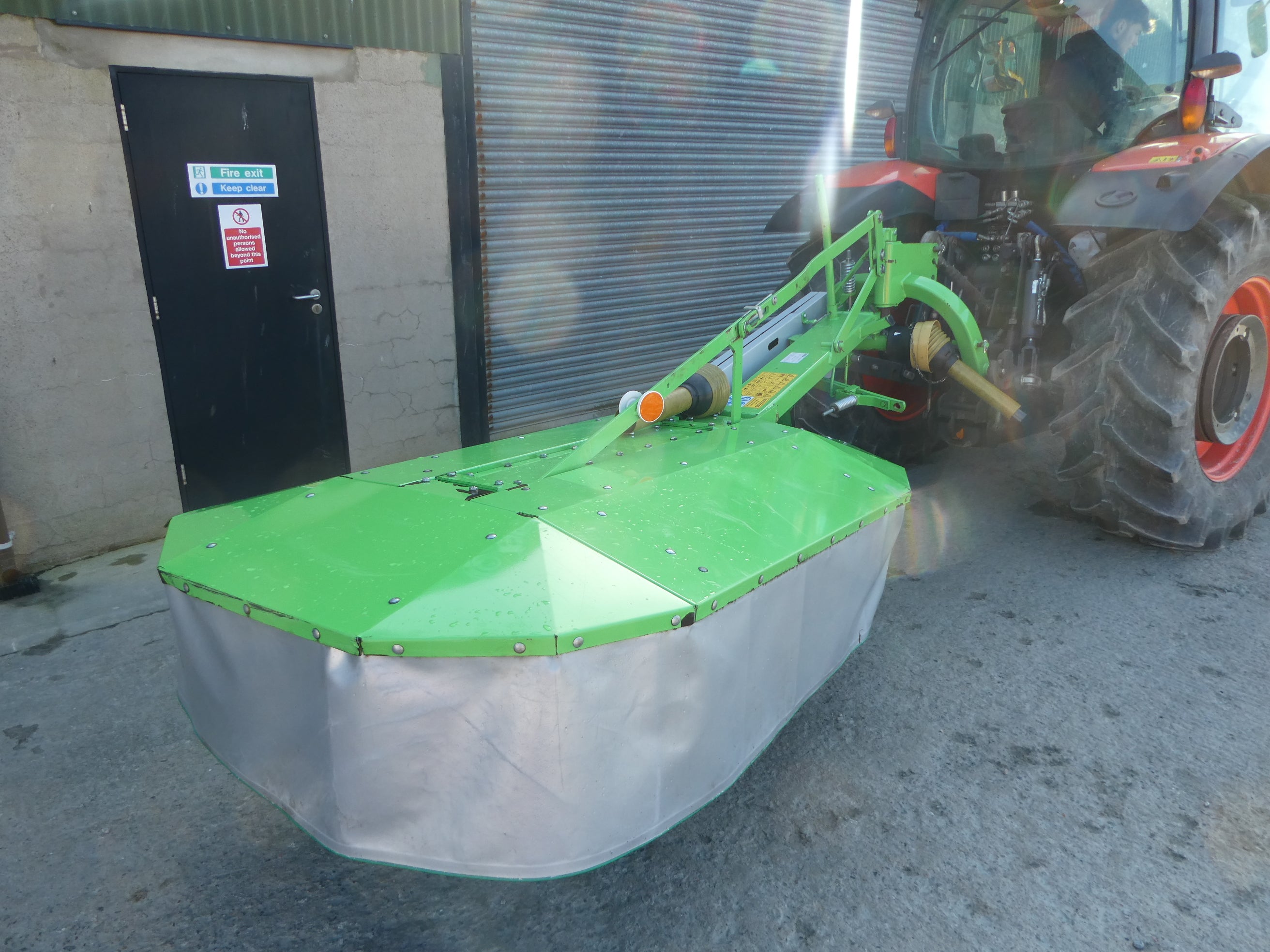 Talex 1.85m drum mower