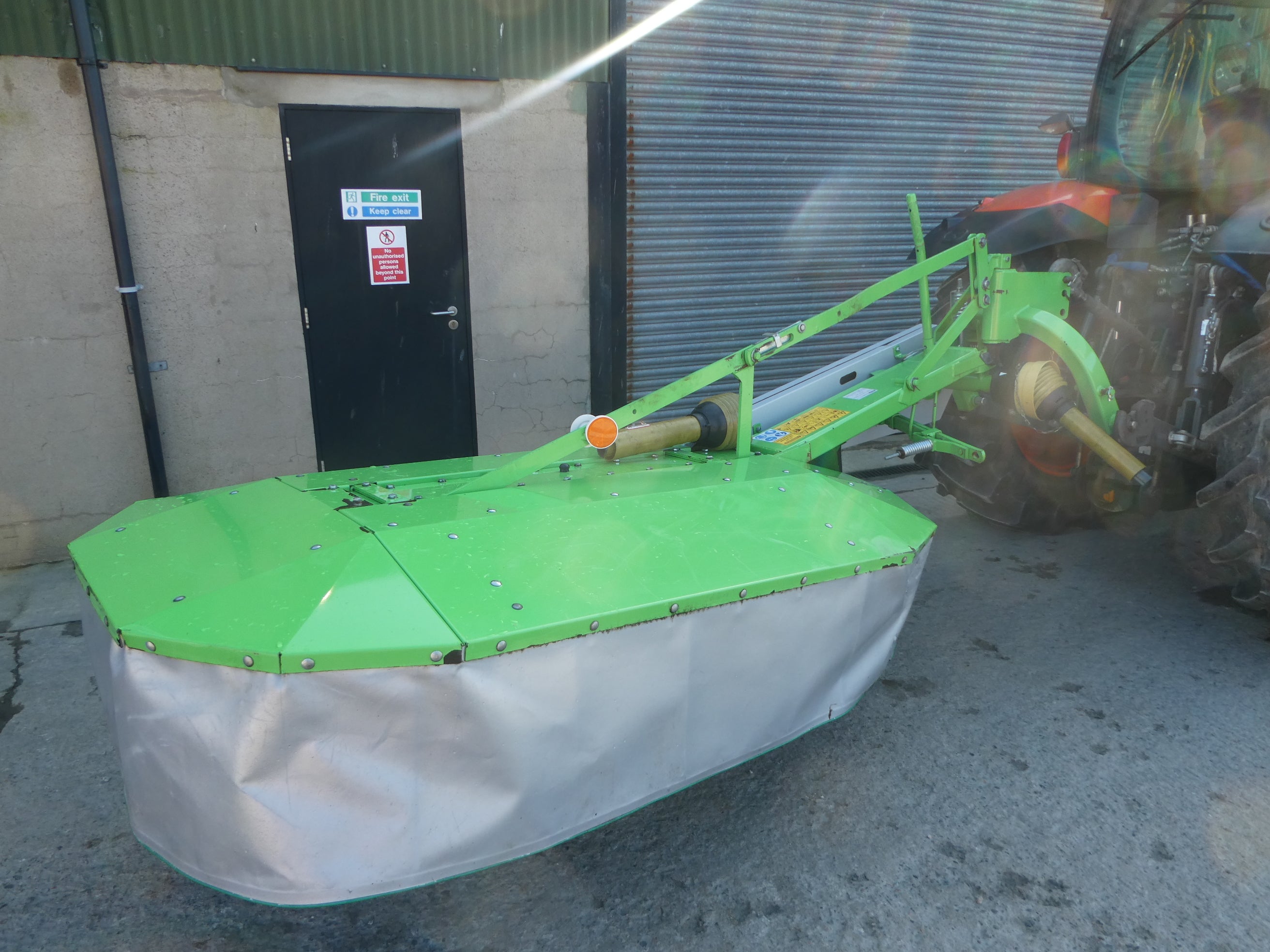 Talex 1.85m drum mower