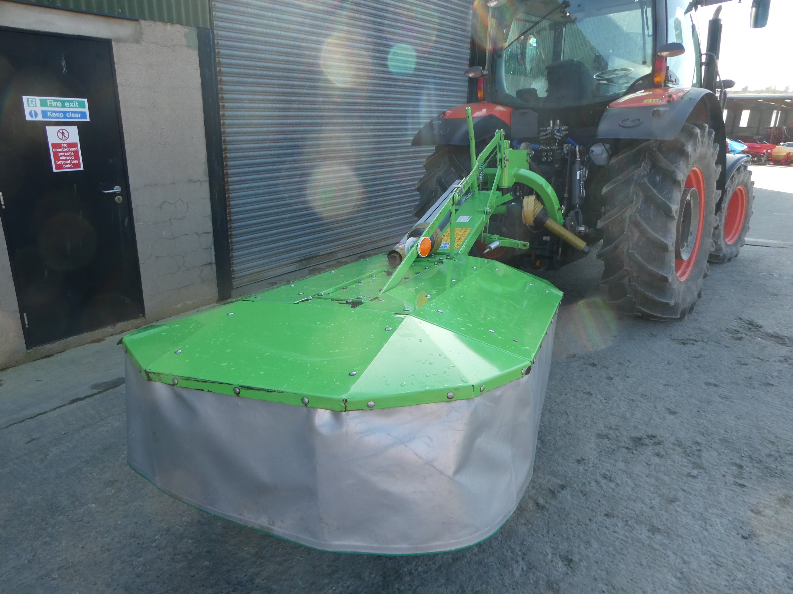 Talex 1.85m drum mower