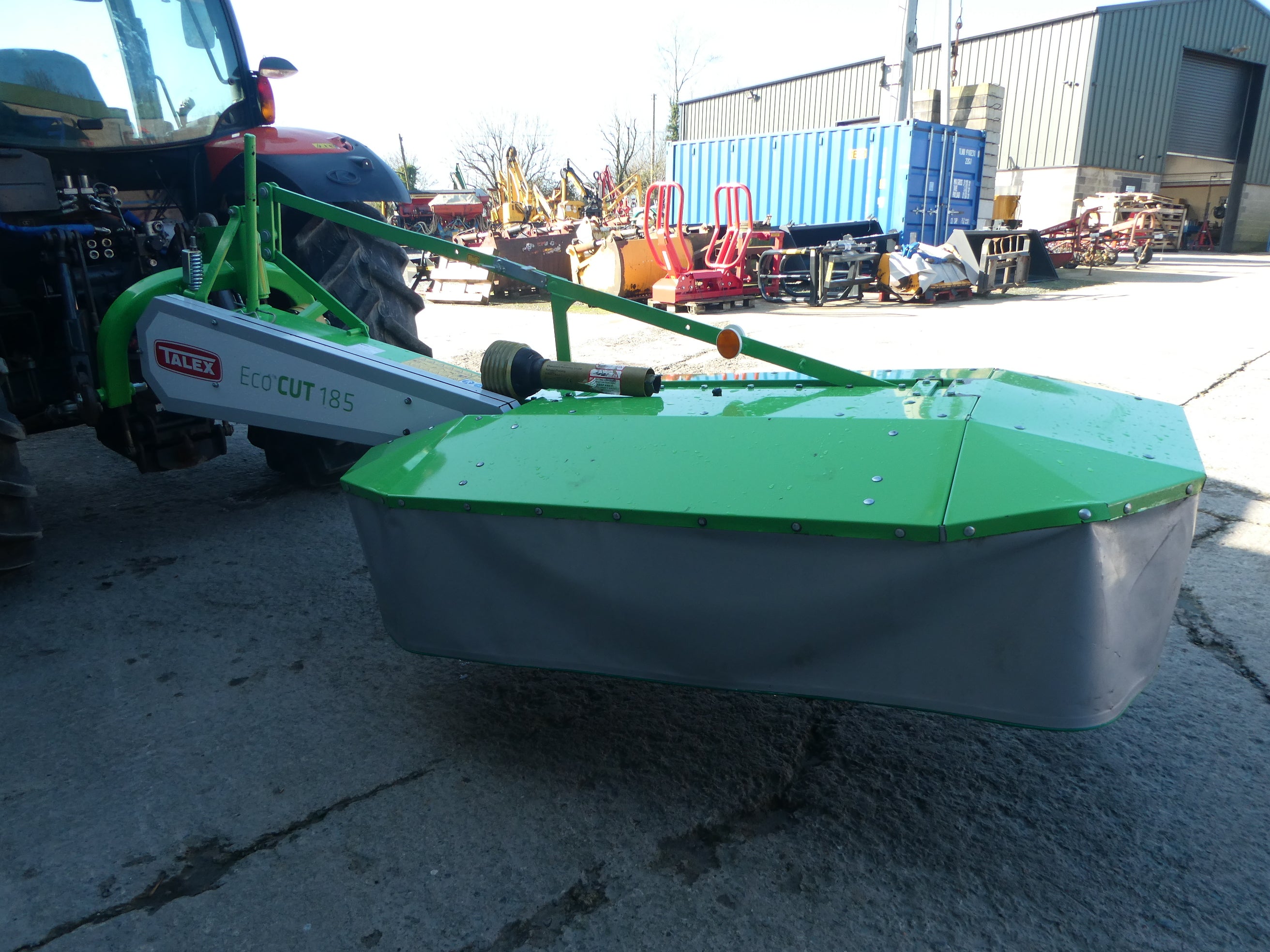Talex 1.85m drum mower
