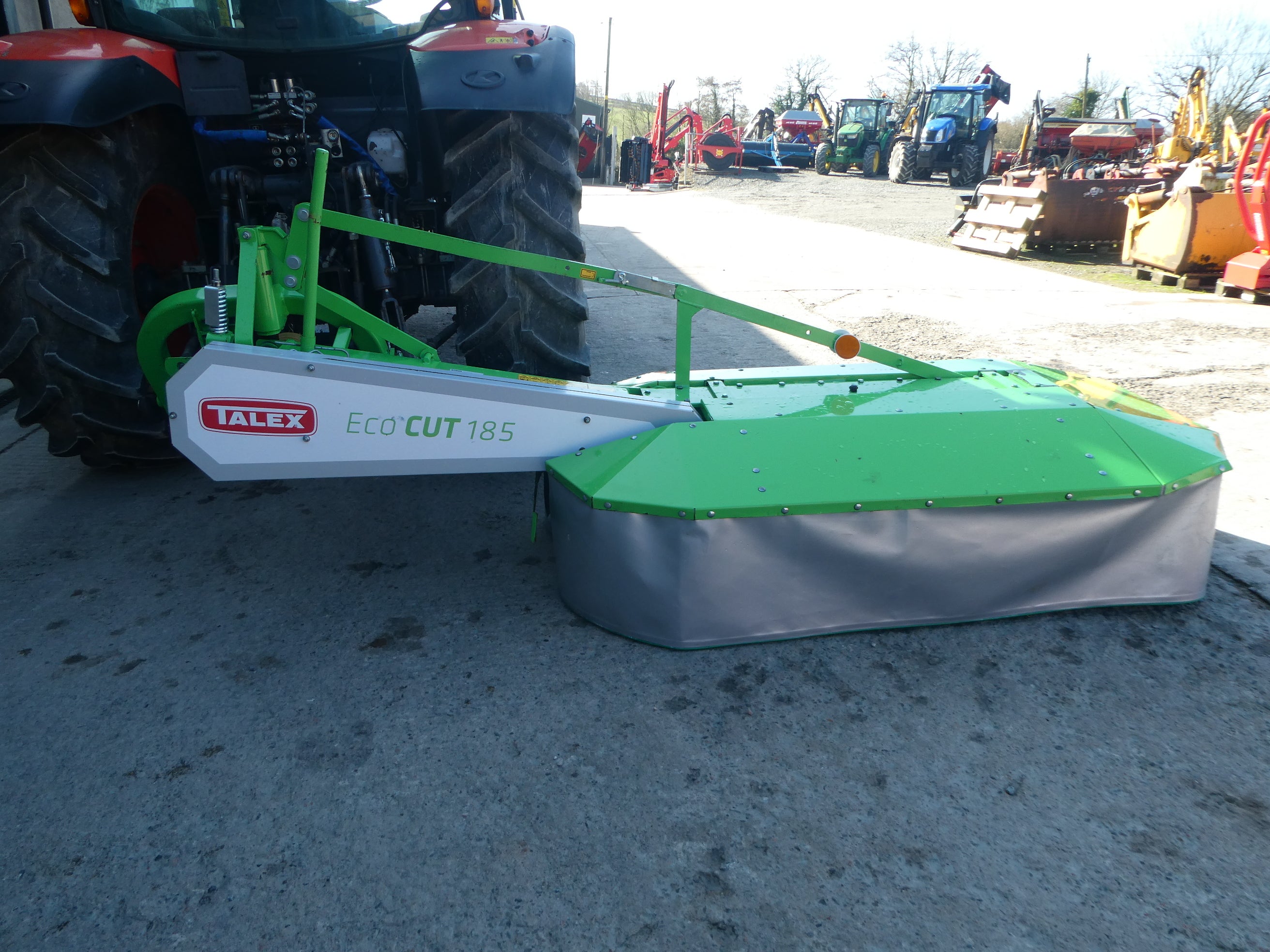 Talex 1.85m drum mower