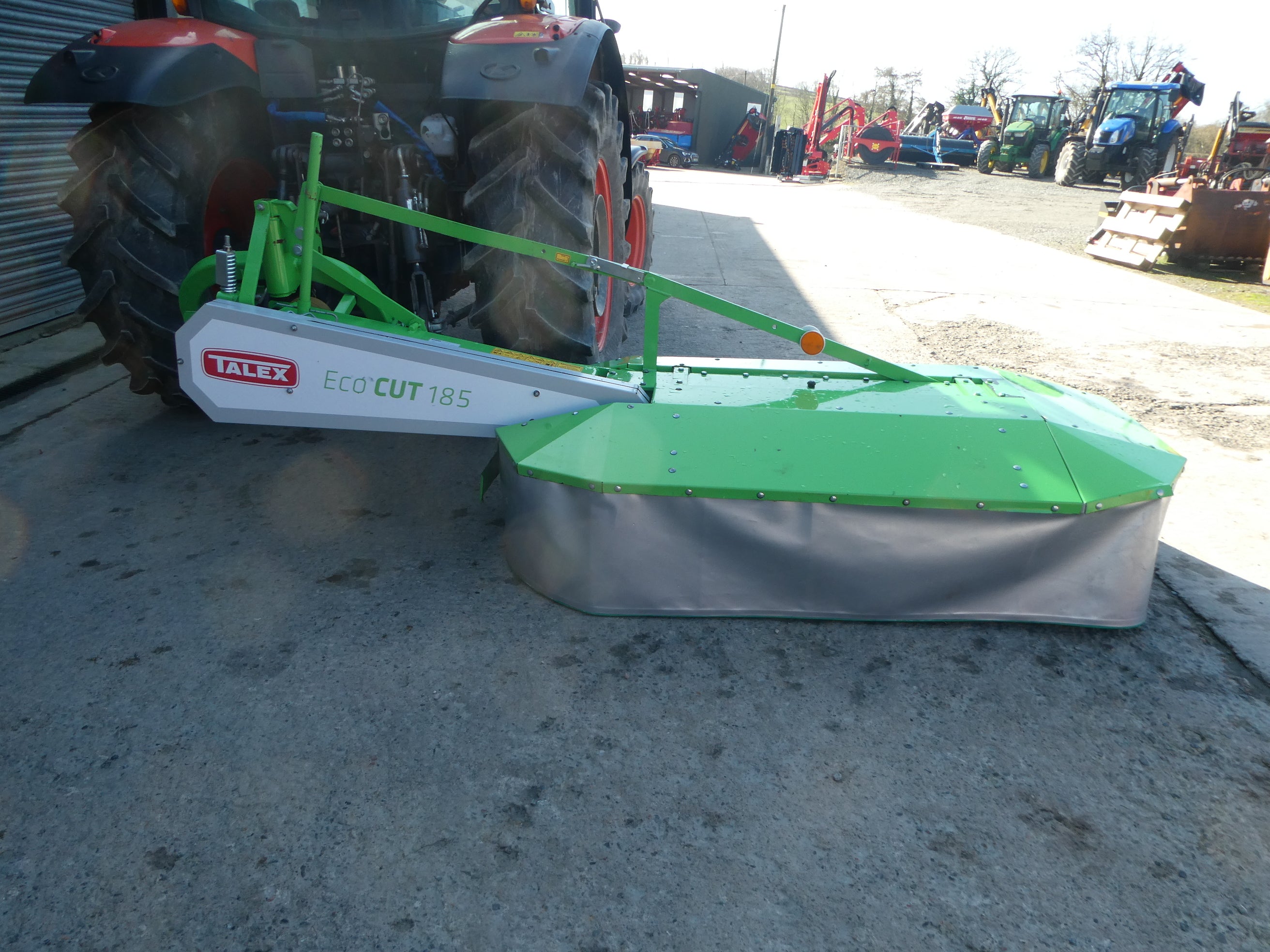 Talex 1.85m drum mower