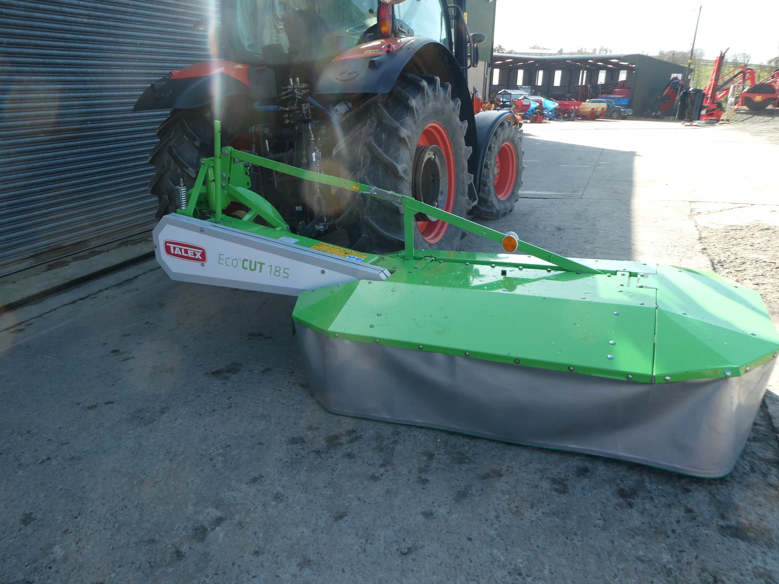 Talex 1.85m drum mower