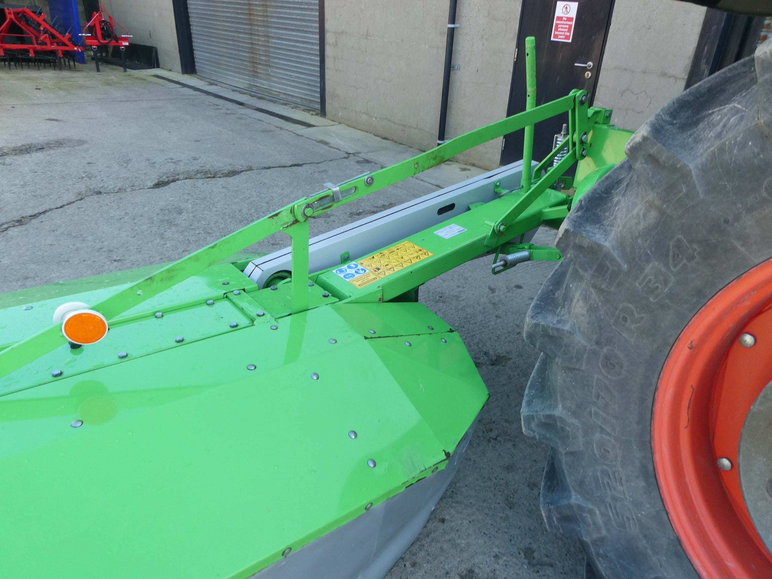 Talex 1.85m drum mower