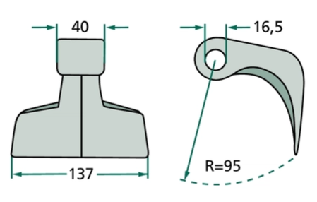 Breviglieri Hammer Flail - 0056123