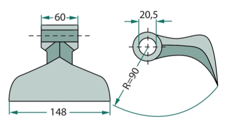 Maschio Hammer Flail - 03400410