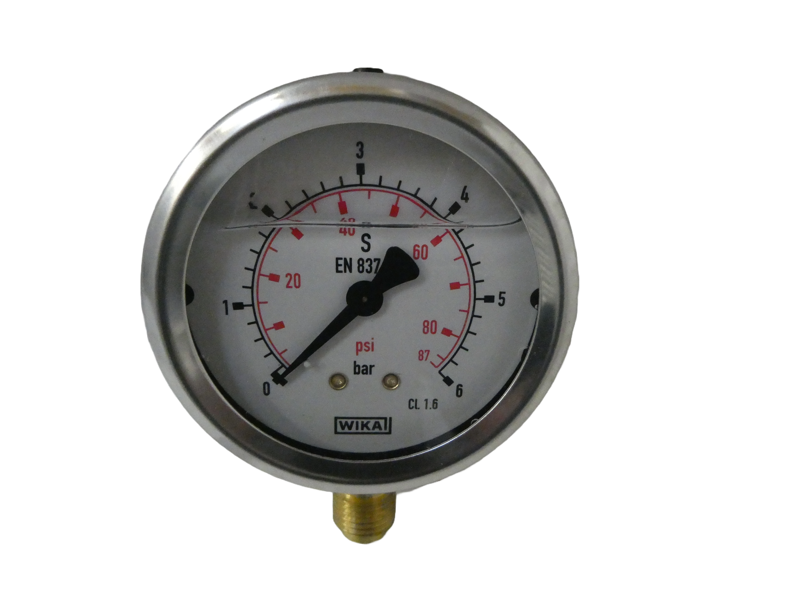 Pressure Clock 0 - 6 Bar